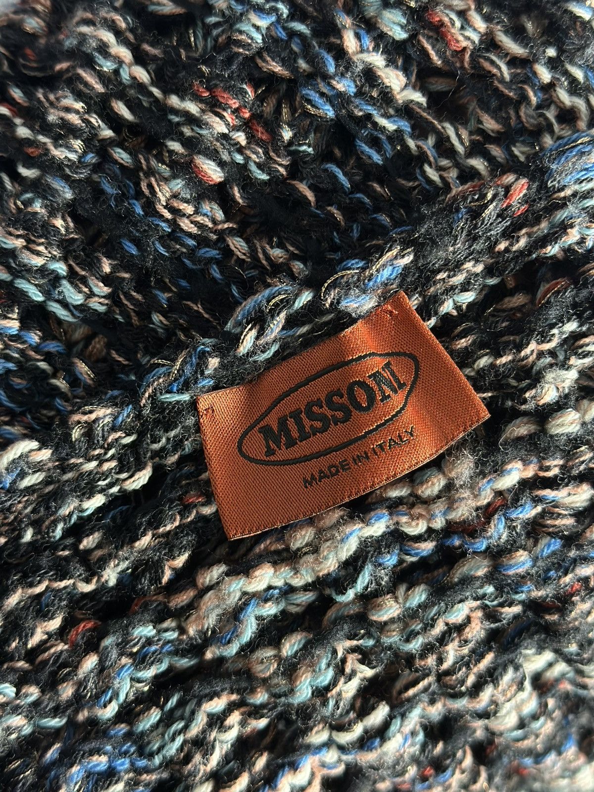 Missoni MISSONI Exclusive Knite Vest Cardigan Multcoliured Designer Size S / US 4 / IT 40 - 3 Thumbnail