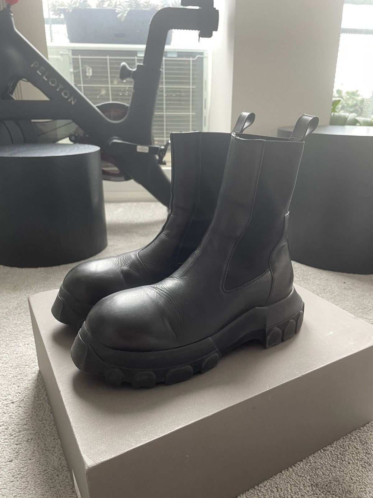 Rick Owens Rick Owen Mainline Mega Beatle Bozo Boots Size 44 Size US 11 / EU 44 - 4 Thumbnail