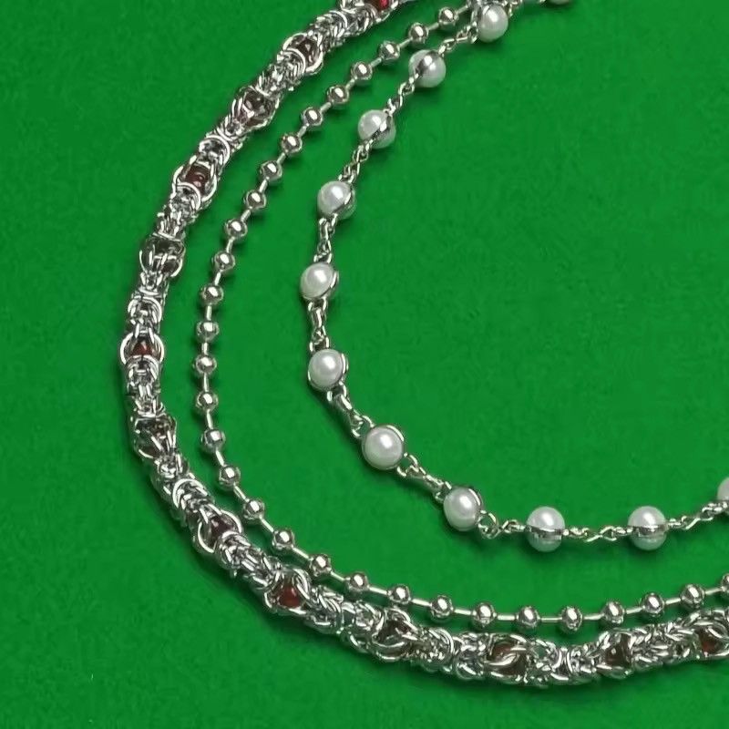 Vintage Multilayer Bead Wallet Chain Size ONE SIZE - 3 Thumbnail