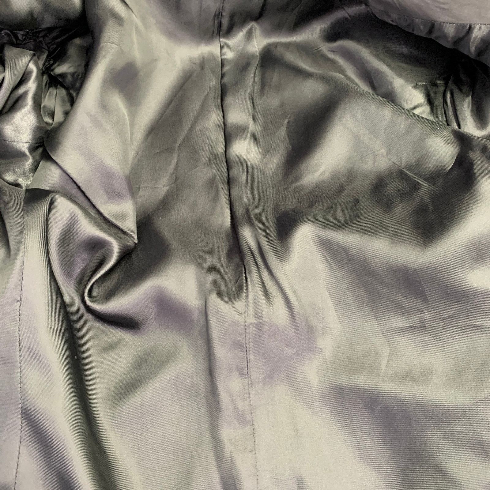 Calvin Klein Size 40 Black Abstract Polyester Sport Coat Size 40R - 6 Thumbnail