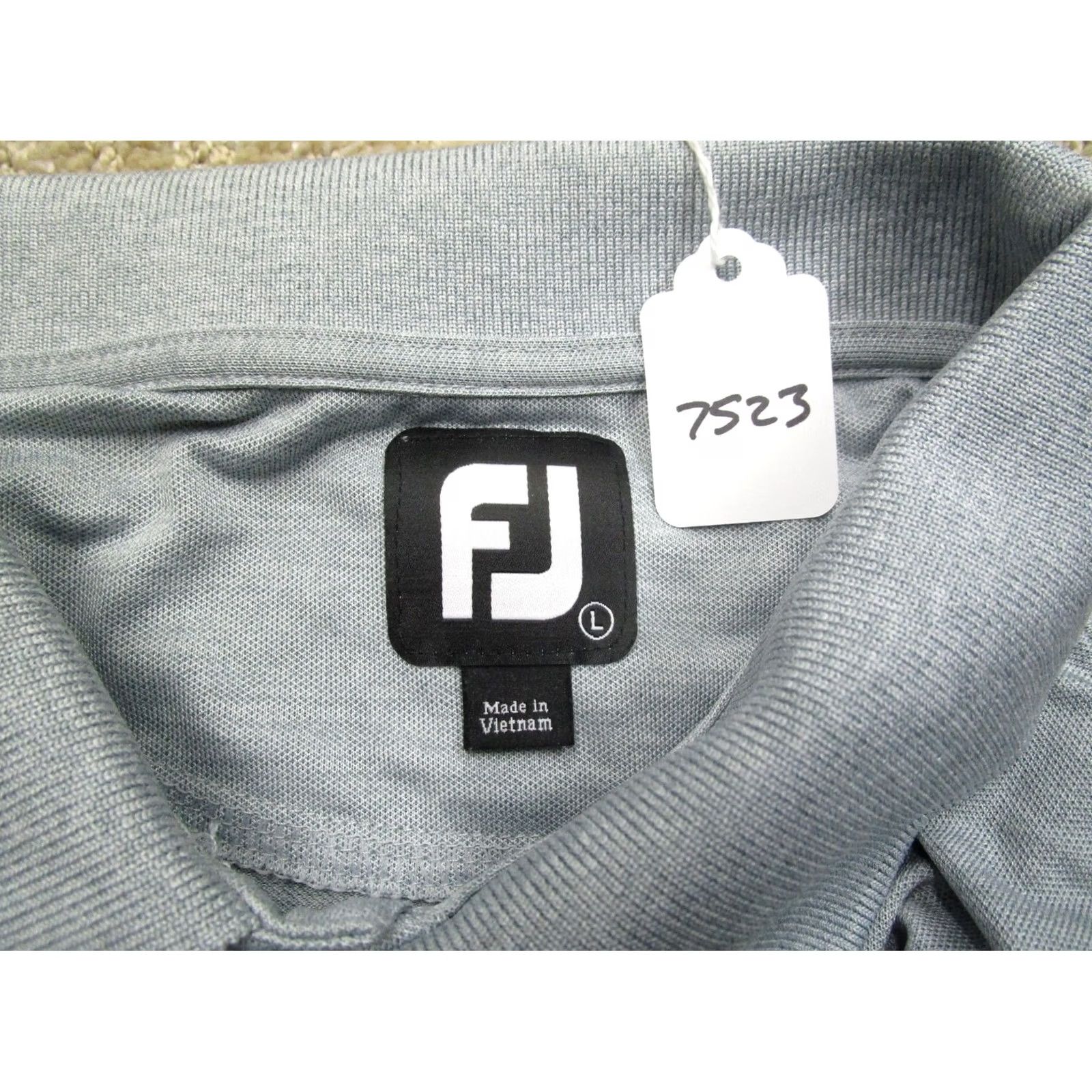 Footjoy FootJoy Polo Shirt Men L Gray Neon FJ Performance Short Sleeve Golfing Shirt Size US L / EU 52-54 / 3 - 8 Thumbnail