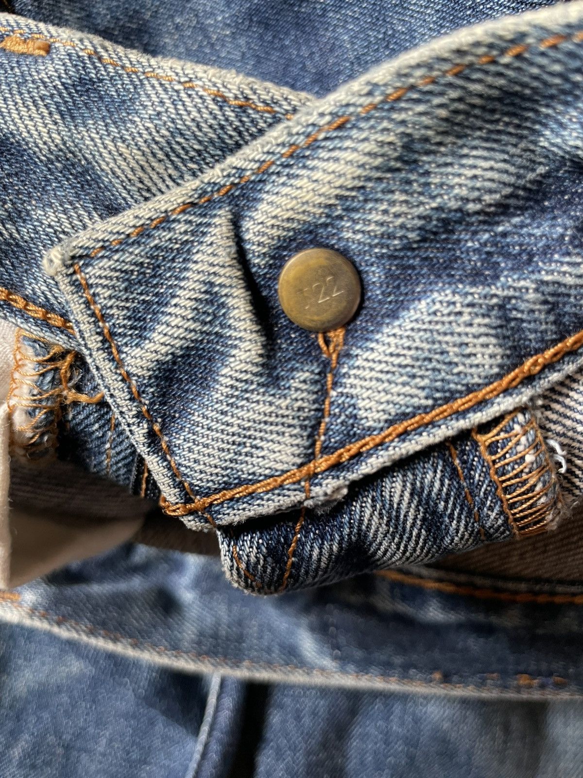 Japanese Brand × Levi's × Salvage SELVEDGE LEVIS BIG E JAPAN VINTAGE Size US 31 - 8 Thumbnail