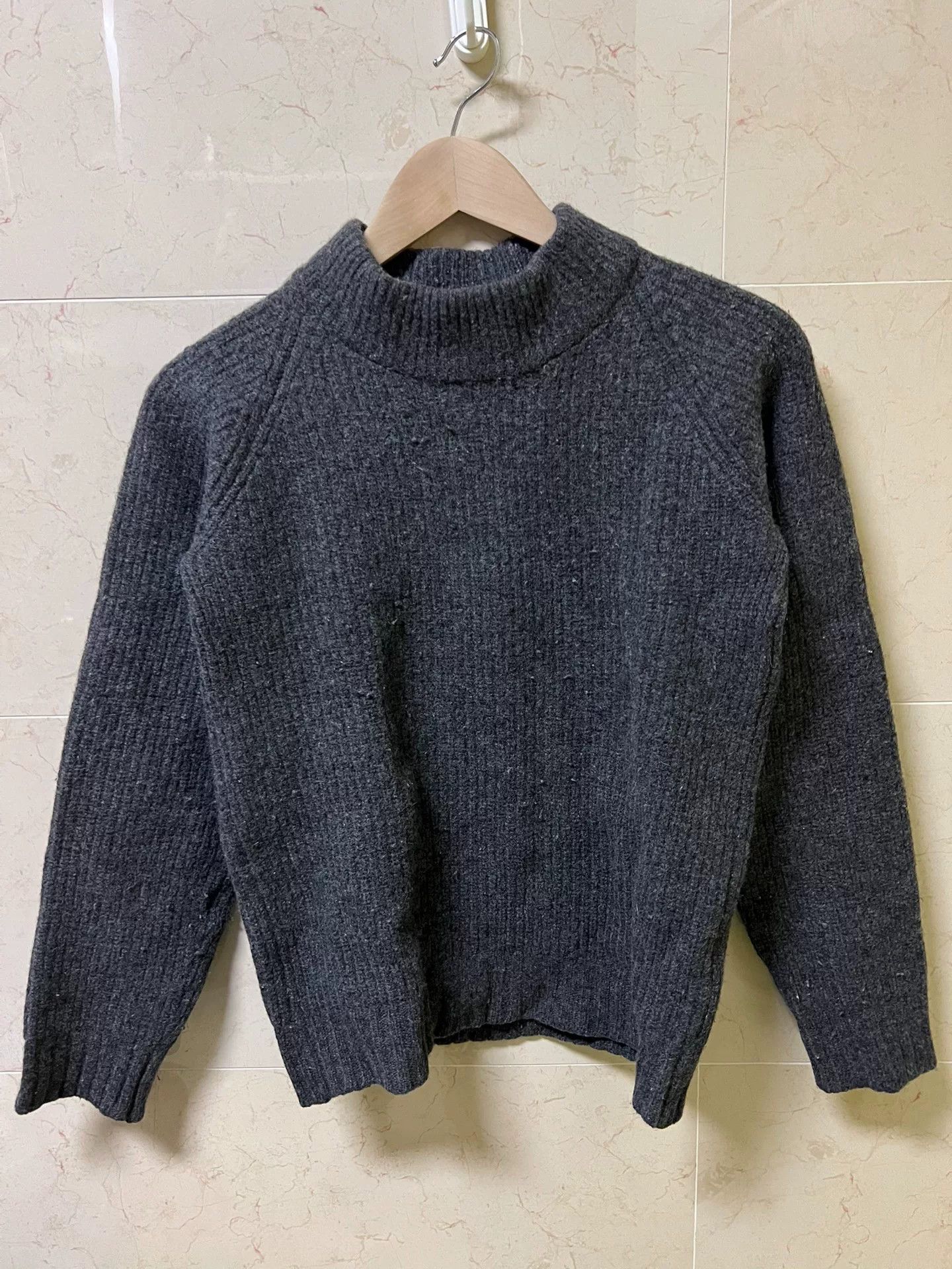 Visvim visvim grey turtleneck sweater for casual wear Size US S / EU 44-46 / 1 - 1 Thumbnail