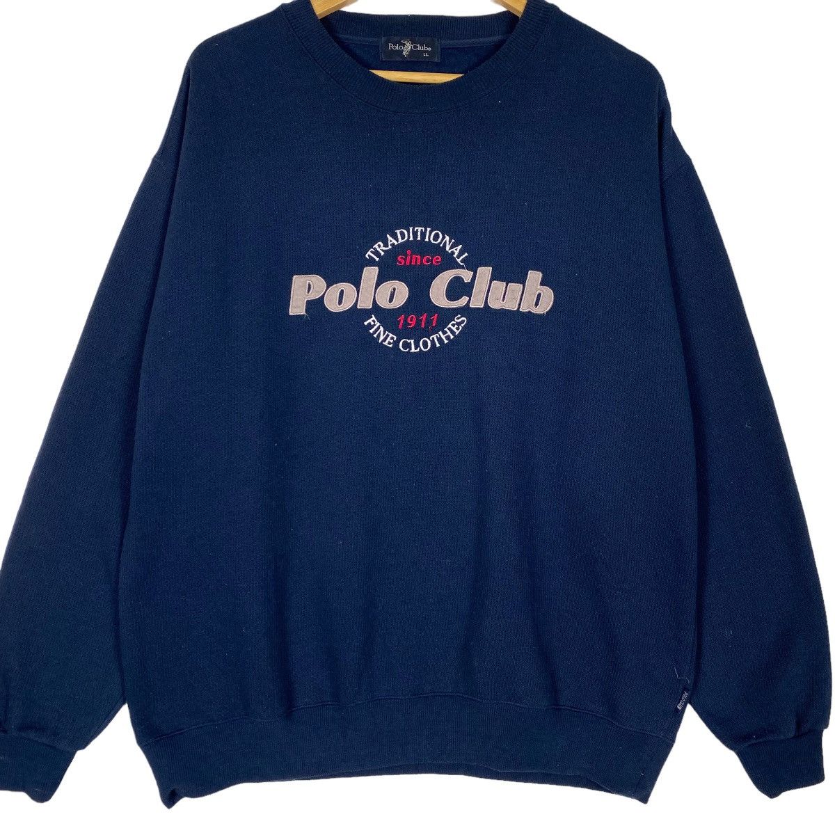Japanese Brand Polo Club vintage big logo sweatshirt Size US L / EU 52-54 / 3 - 5 Thumbnail