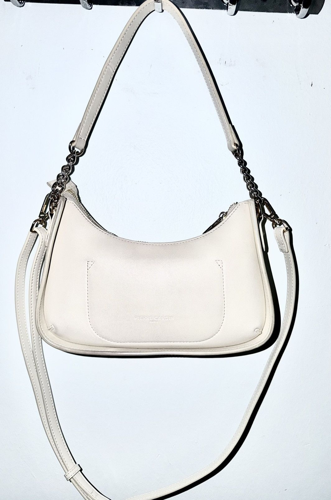 Pierre Cardin Vintage Pierre Cardin Cream Shoulder Bag Size ONE SIZE - 10 Thumbnail