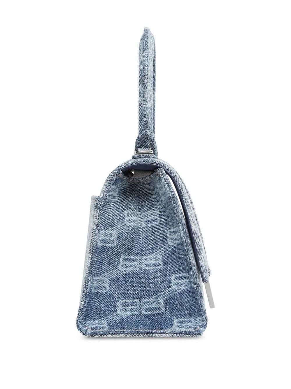 Balenciaga o1srvl11e1124 Size: OS / Hourglass Small Handbag Size ONE SIZE - 4 Thumbnail
