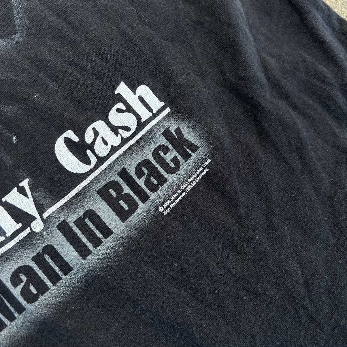 Band Tees × Vintage × Zion Rootswear Vintage 2004 Johnny Cash T-Shirt Size US M / EU 48-50 / 2 - 5 Thumbnail