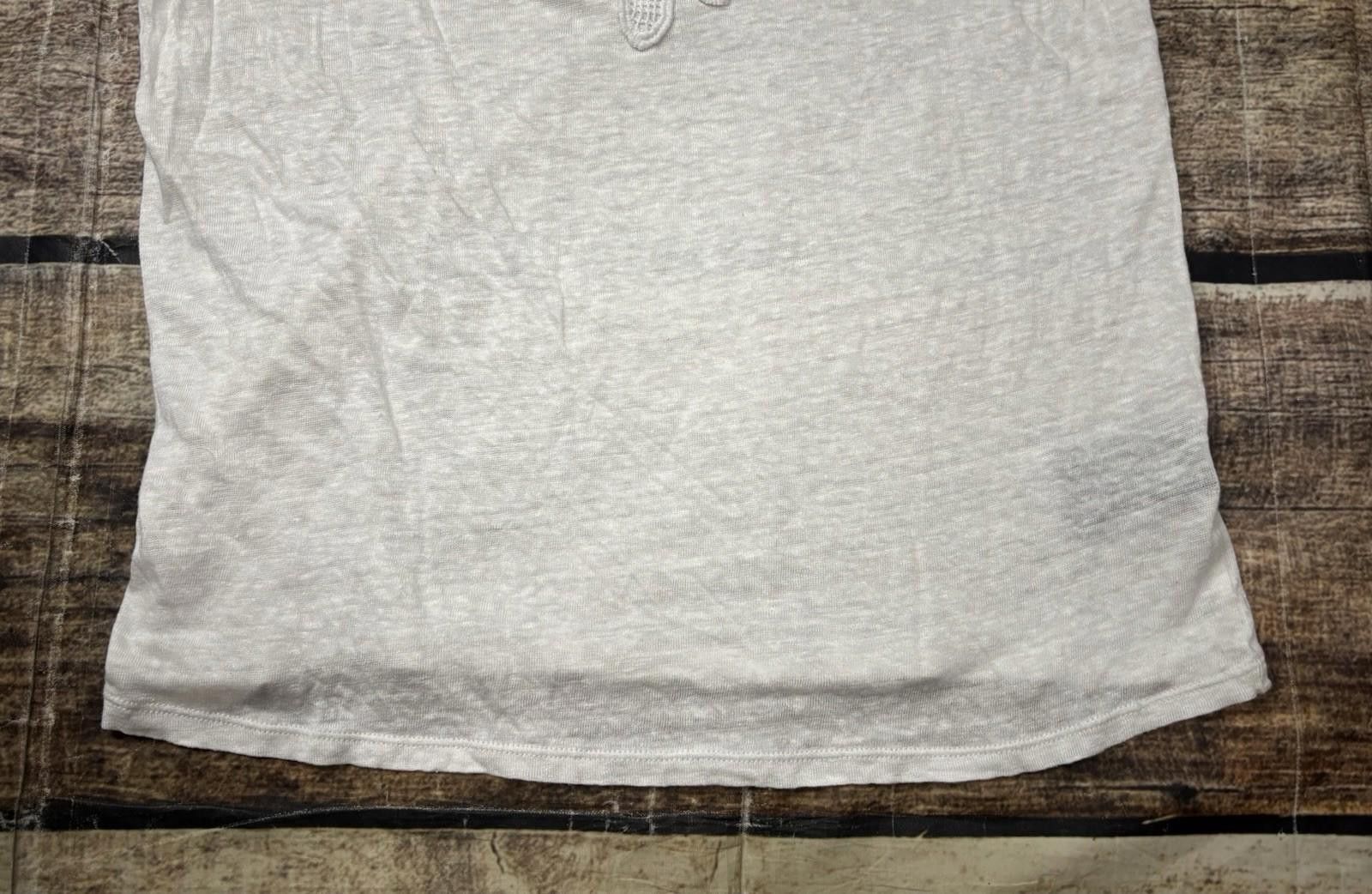 Other Anthropologie James Coviello Top Womens XS Linen Crochet Size XS / US 0-2 / IT 36-38 - 5 Thumbnail