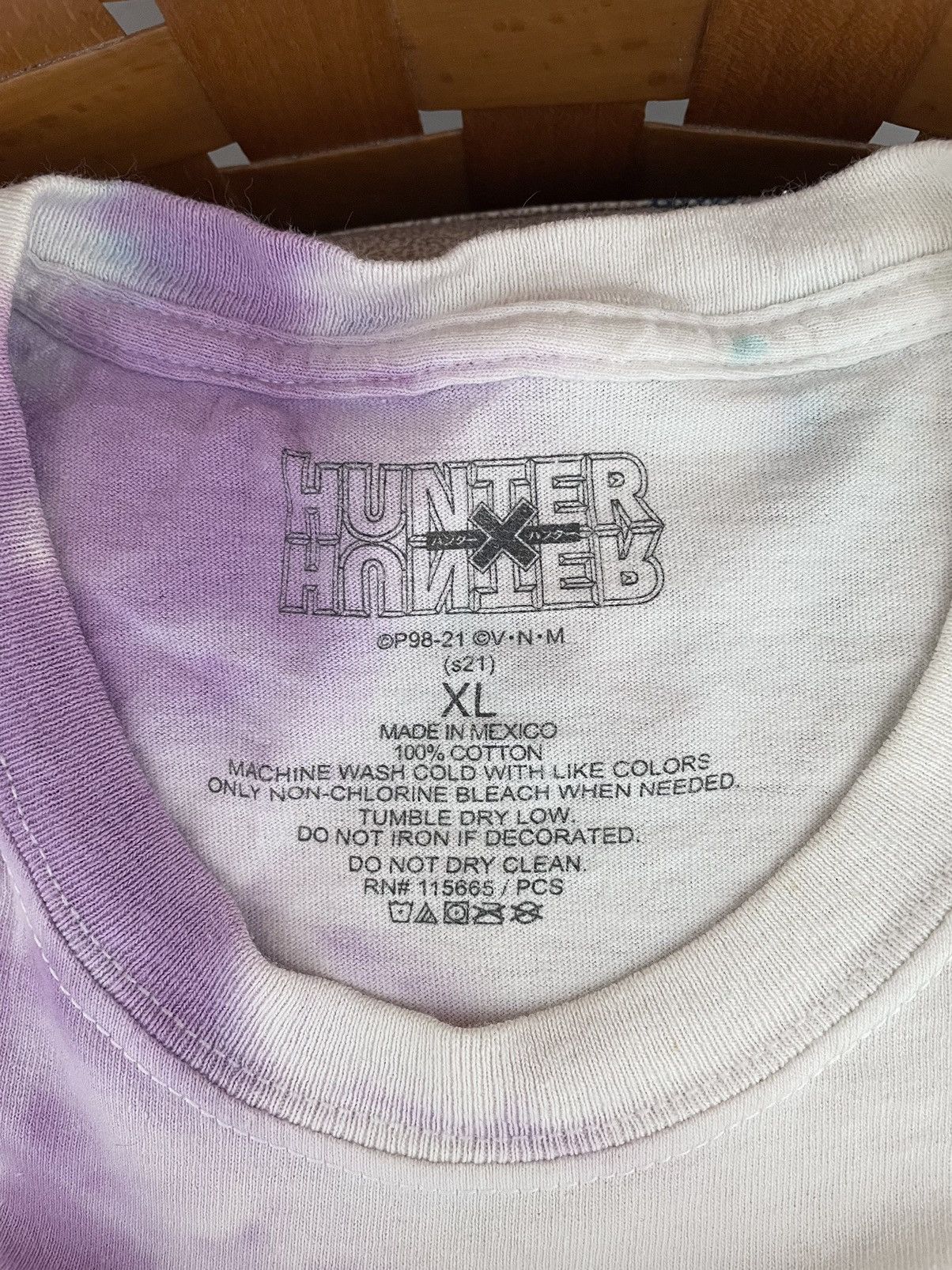 Anime HUNTER X HUNTER TIE DYE (2021) Size US XL / EU 56 / 4 - 8 Thumbnail
