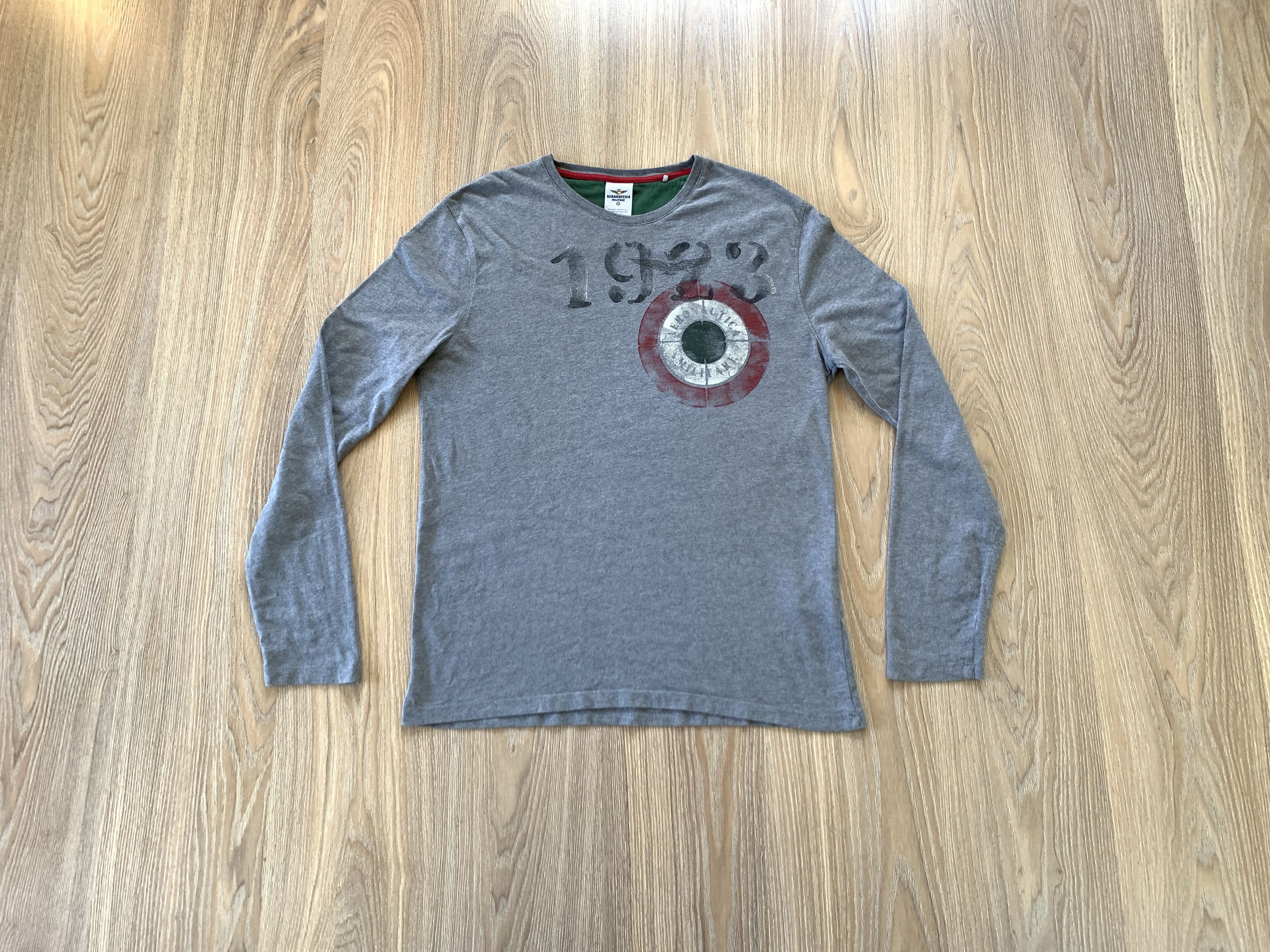 Aeronautica Militare Aeronautica Militare Printed Long Sleeve T-Shirts Size US XL / EU 56 / 4 - 1 Thumbnail