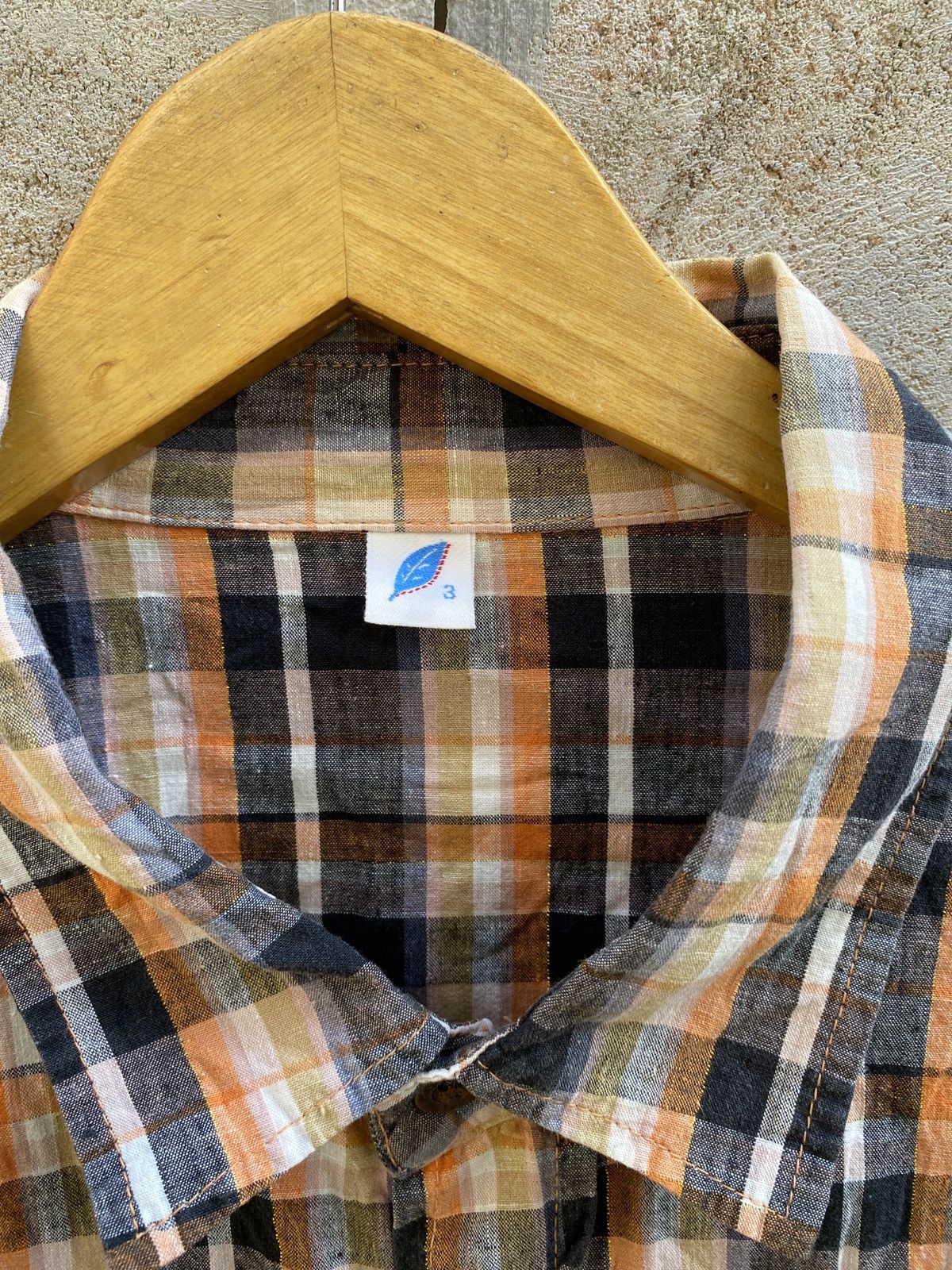Pure Blue Japan Pure Blue Japan Western Plaid Shirt Size US L / EU 52-54 / 3 - 5 Thumbnail