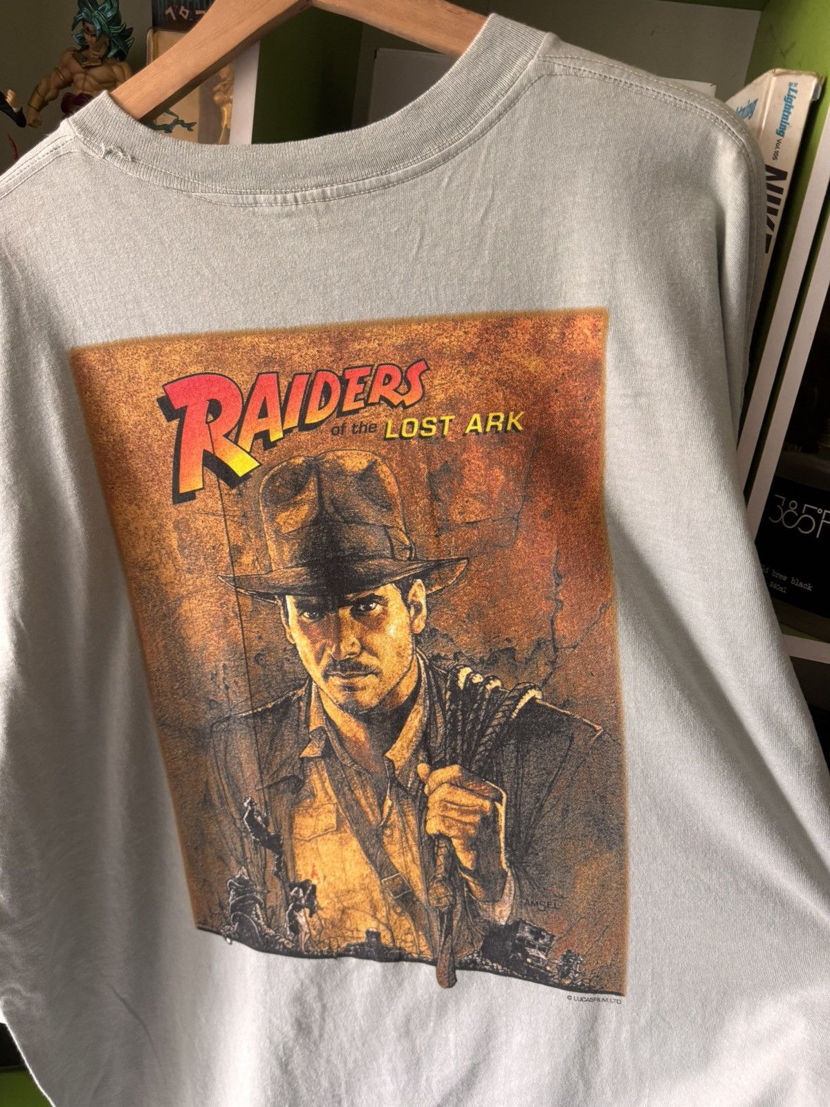 If Six Was Nine × Vintage VINTAGE MOVIE RAIDERS OF THE LOST ARK 90s Size US XXL / EU 58 / 5 - 3 Thumbnail