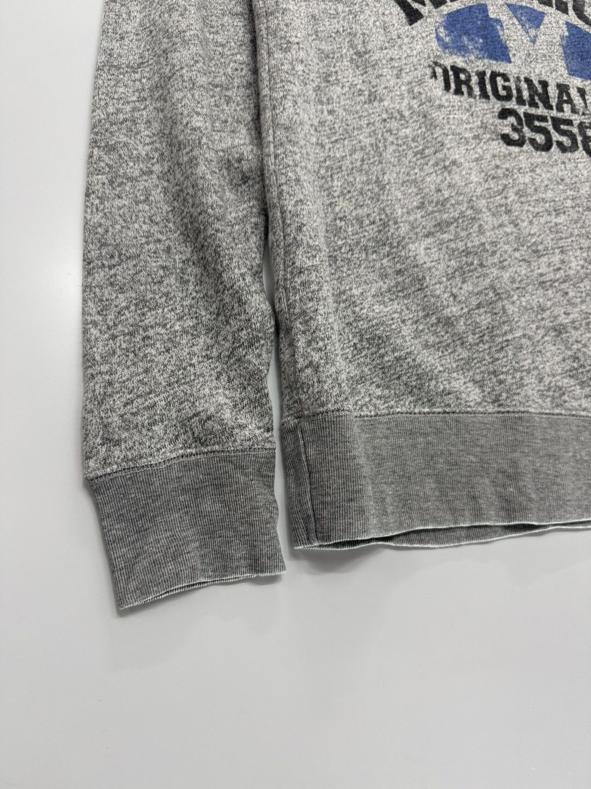 Steve And Barrys 🔥 Big Letter M College Graphic Crewneck 90s Style Streetwear Size US XS / EU 42 / 0 - 3 Thumbnail