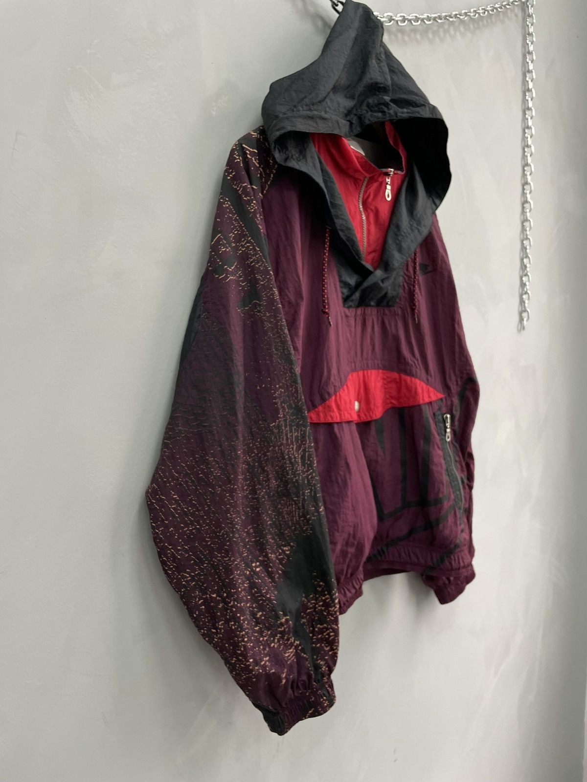 Nike Retro drill jacket anorak track hype travis style y2k Size US S / EU 44-46 / 1 - 8 Thumbnail