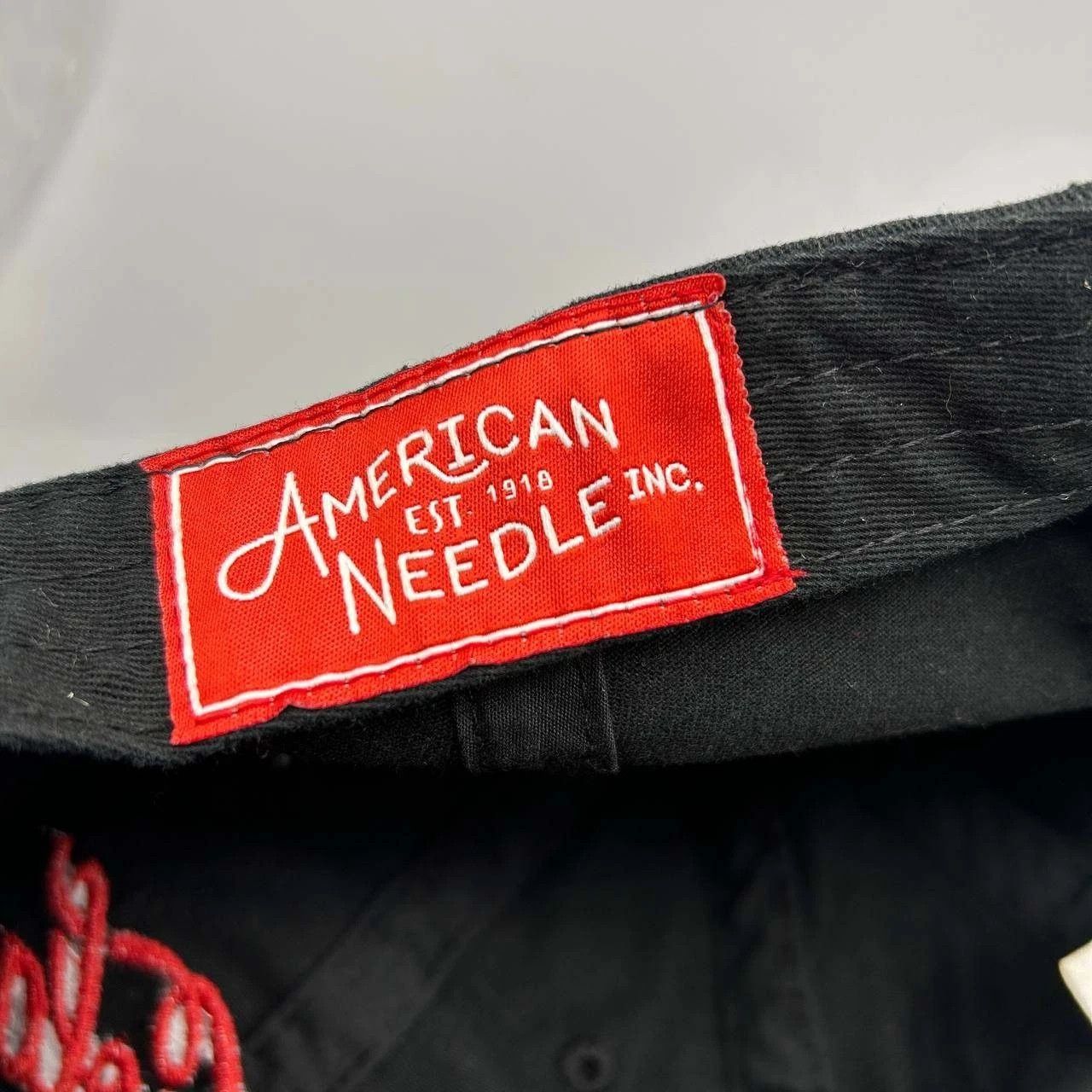 American Needle Coca Cola Hat Men Black Embroidered Strap Back Cap Cotton Size ONE SIZE - 6 Thumbnail
