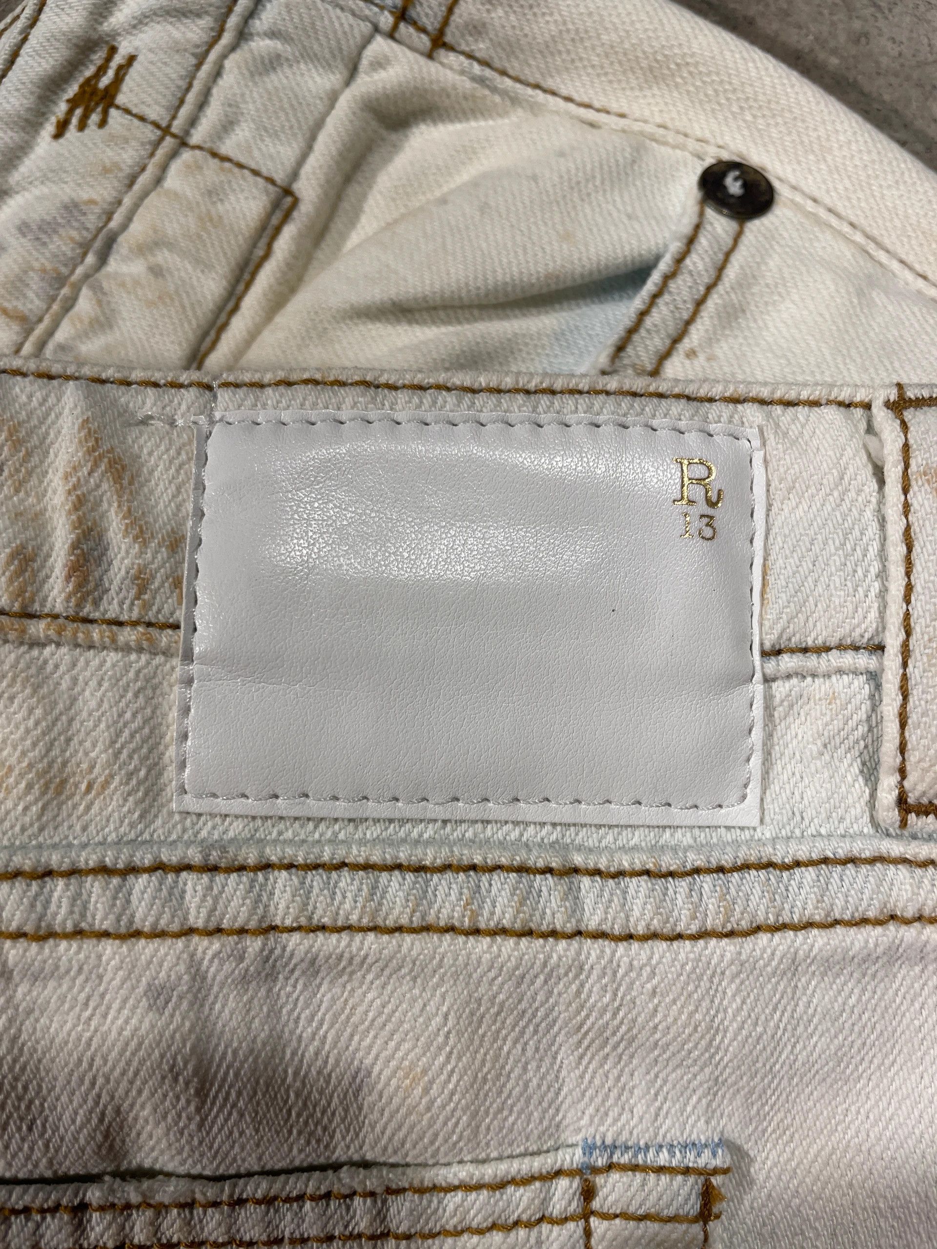 R13 R13 Boy Denim Jeans Size US 30 / EU 46 - 7 Thumbnail