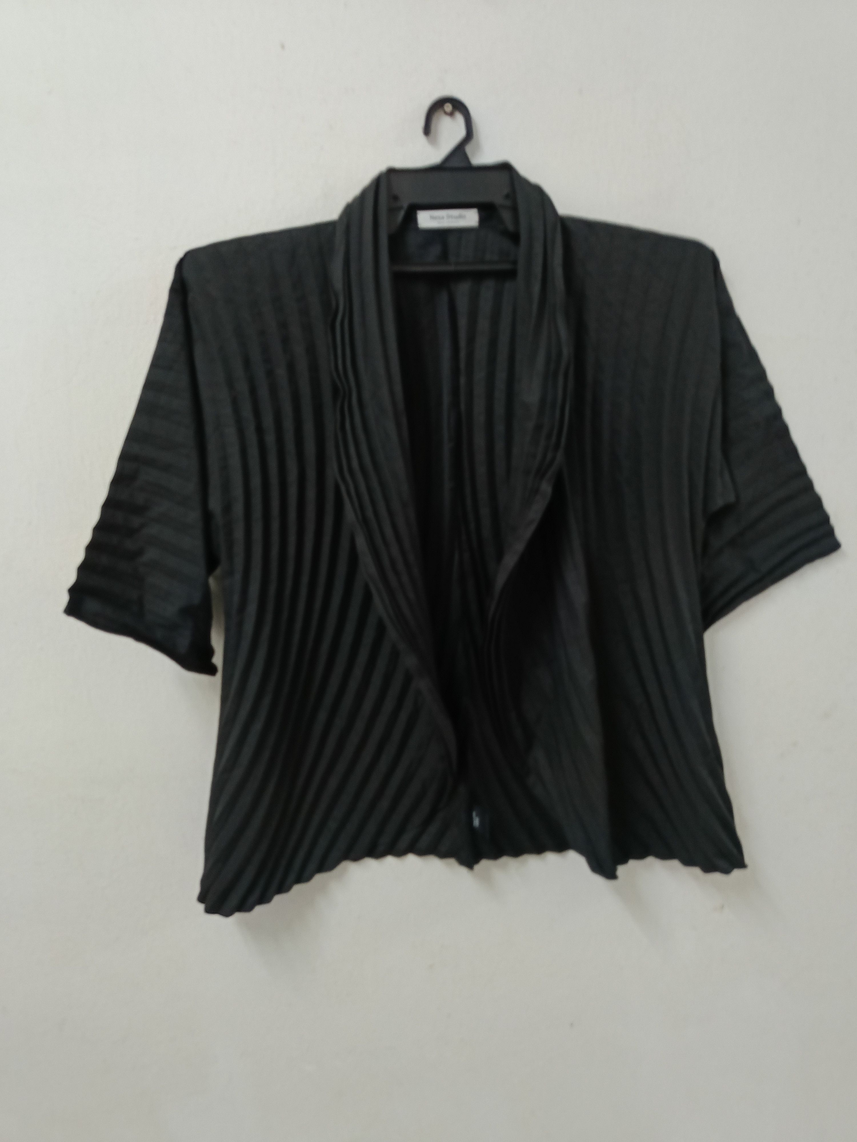 Designer × If Six Was Nine × Pleats Please Issey Miyake Pleated Jacket Designer Neza Collection Size US L / EU 52-54 / 3 - 3 Thumbnail