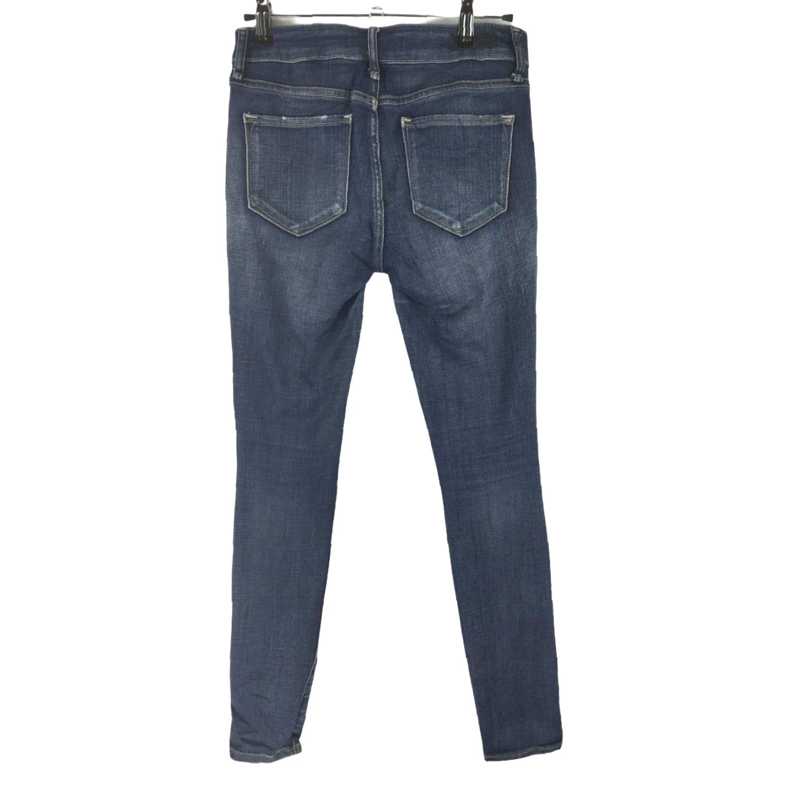 Abercrombie & Fitch Abercrombie & Fitch Signature Collection Jeans Women Distressed Blue Skinny 26" Waist 28" Inseam Size 26 Size 42" / US 20 - 2 Thumbnail