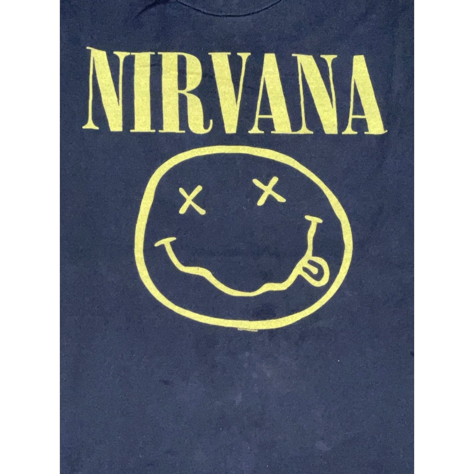 Vintage Nirvana T-Shirt Black L Mens 90s Band Music Tultix Size US L / EU 52-54 / 3 - 2 Thumbnail
