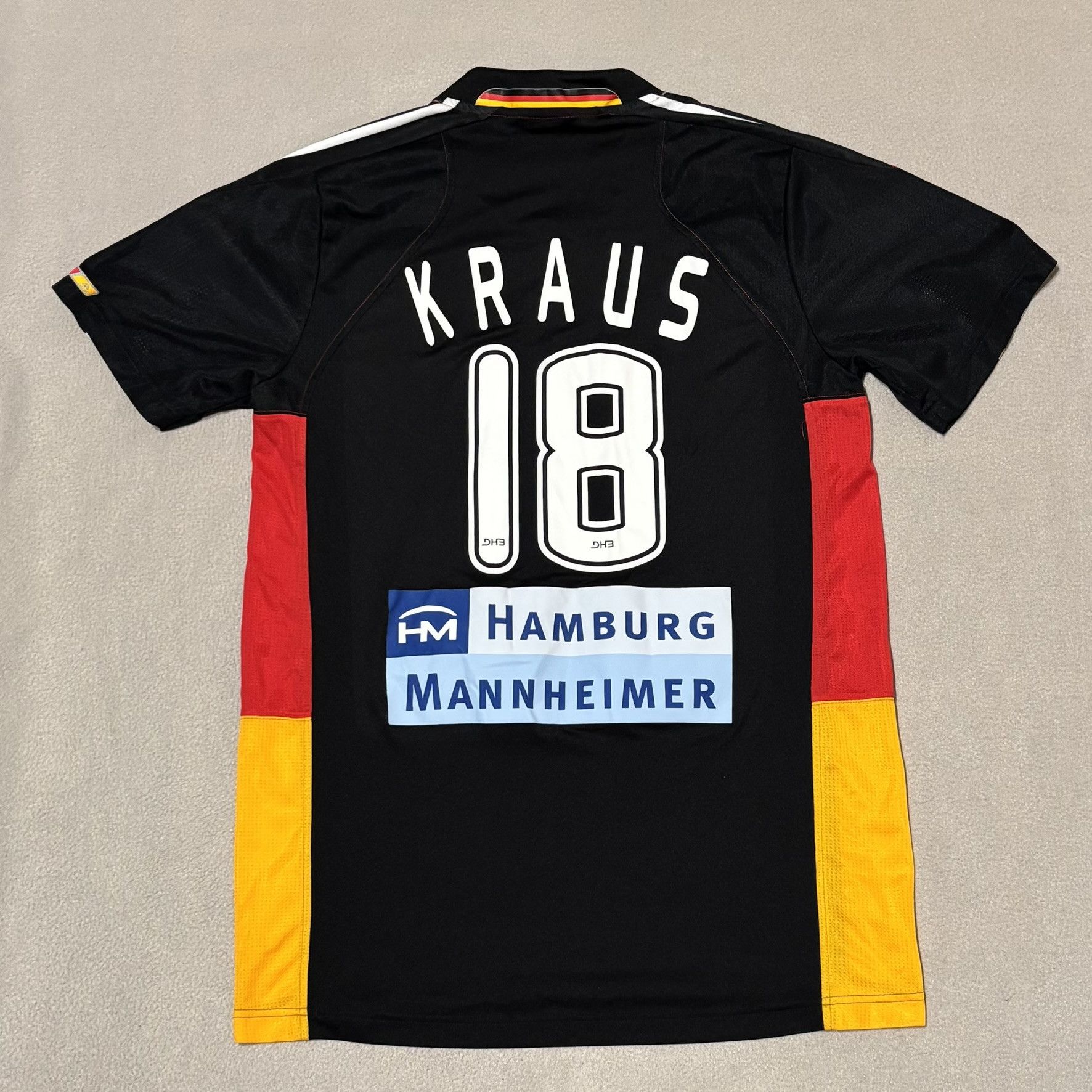 Adidas Germany 2009/2010 Kraus #18 Adidas Player Issue Jersey Size US L / EU 52-54 / 3 - 12 Thumbnail