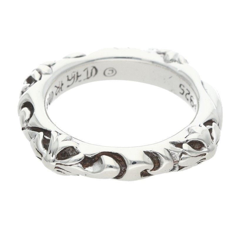 Chrome Hearts Chrome Hearts Silver SBT Band Ring Size ONE SIZE - 2 Thumbnail