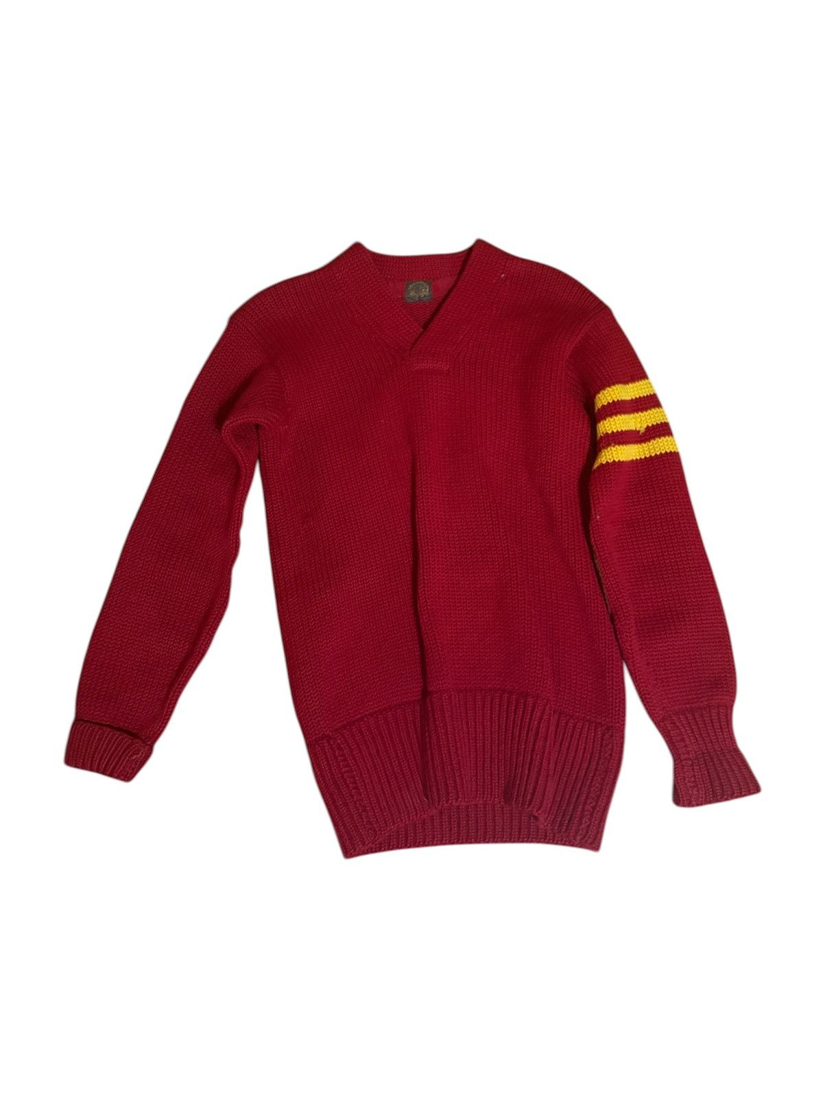 Vintage Insane 1920s/30s varsity sweater Size US L / EU 52-54 / 3 - 1 Thumbnail