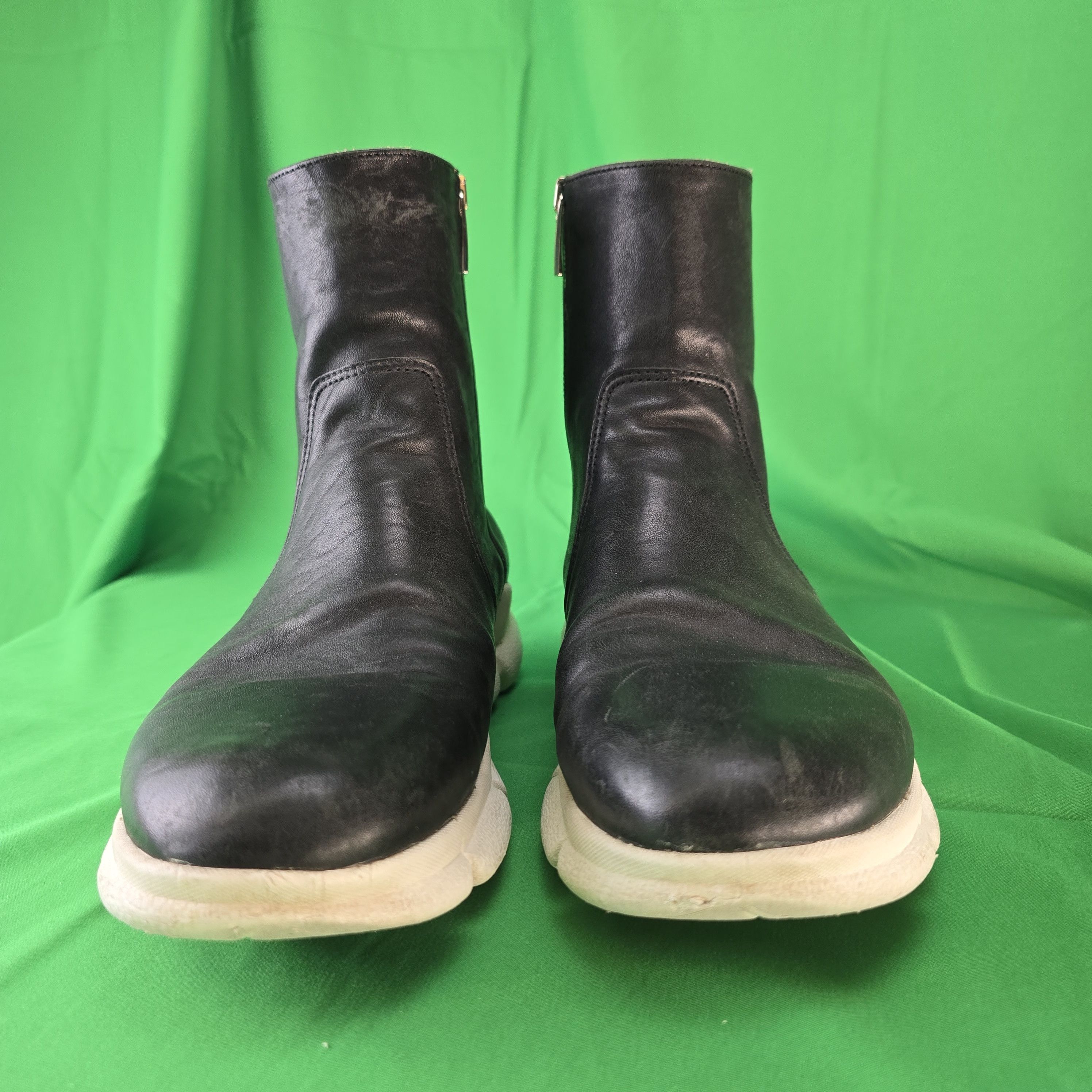Viberg Viberg 2019 Drop Three SideZip Sneaker Boots Black Horsebutt Size US 9 / EU 42 - 9 Thumbnail