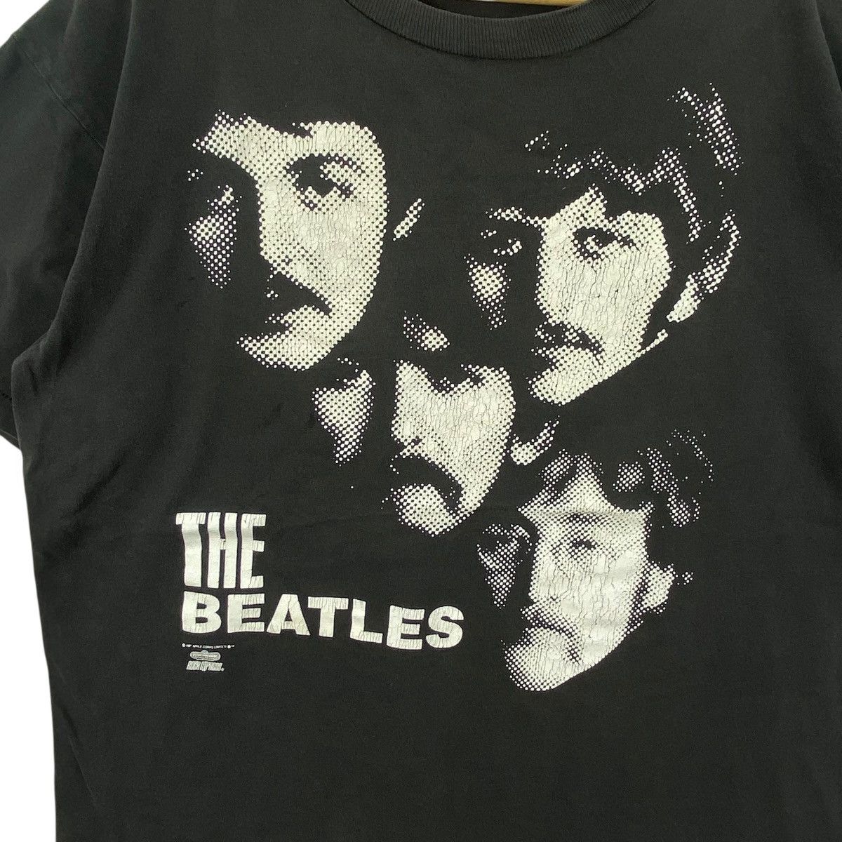 Band Tees × Vintage Vintage 90's THE BEATLES Band Concert Tour Tee Shirt Size US L / EU 52-54 / 3 - 3 Thumbnail
