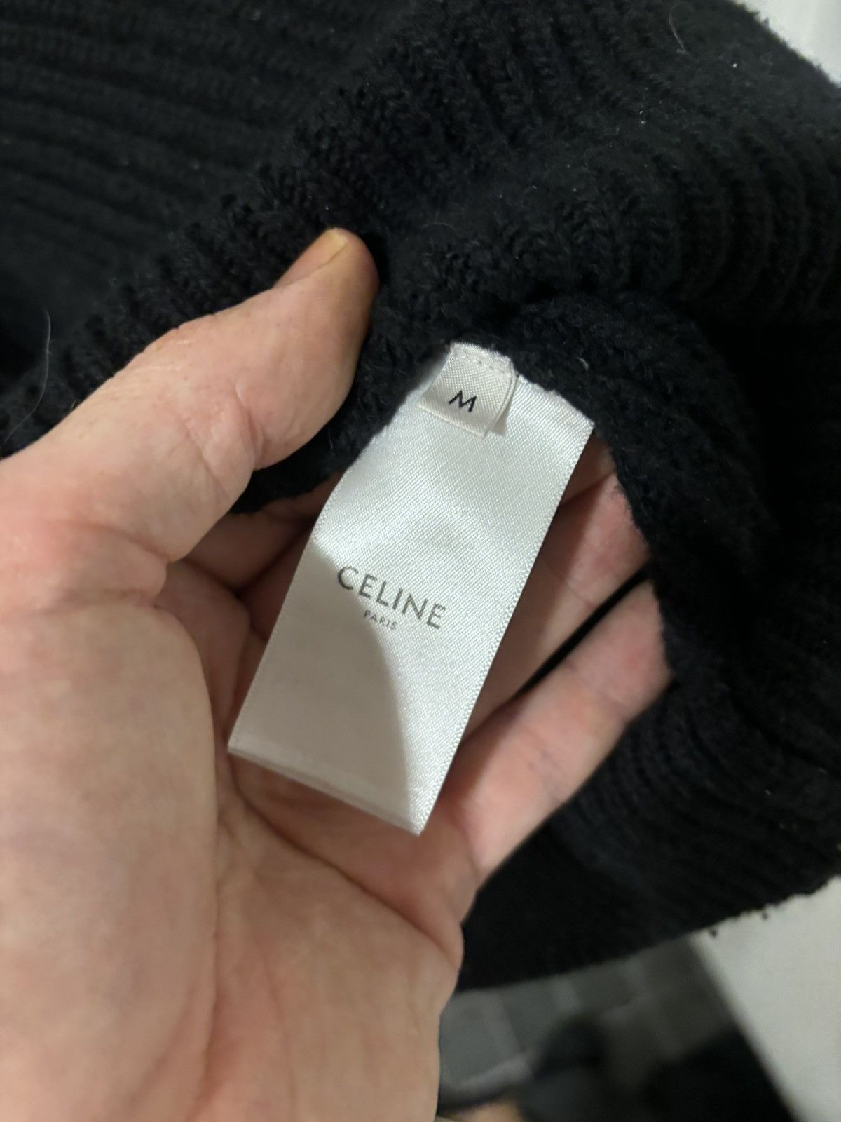 Celine Oversized logo sweater Size US M / EU 48-50 / 2 - 3 Thumbnail