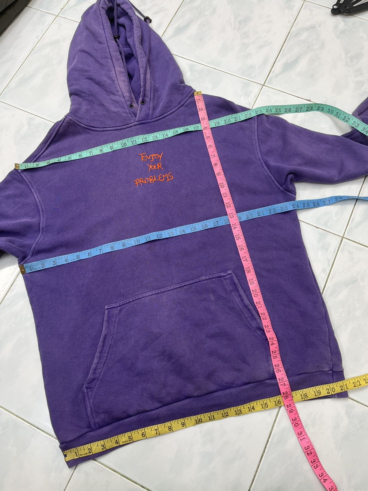 Vintage 🔥🔥🔥STEALS SELF MADE DISTRESSED HOODIE Size US M / EU 48-50 / 2 - 11 Thumbnail