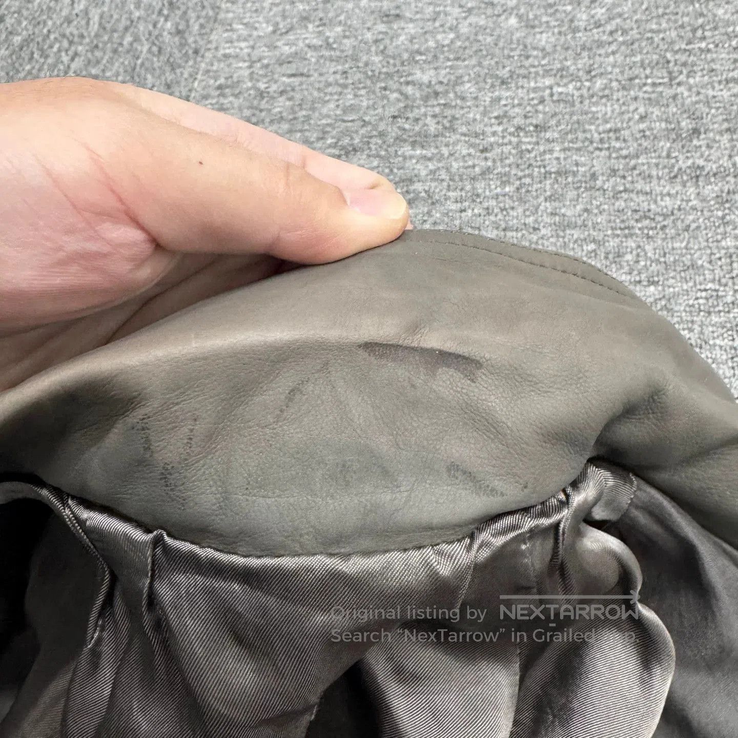 Rick Owens Rick Owens Leather Jacket Size 44. Size US S / EU 44-46 / 1 - 3 Thumbnail