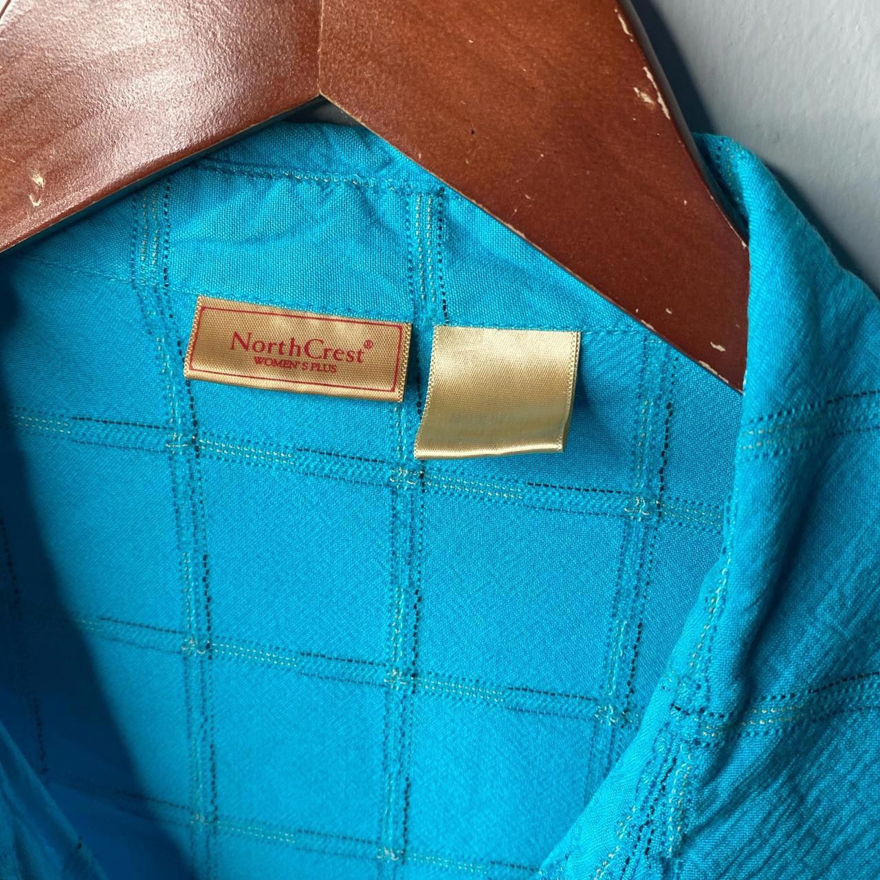 Vintage Vintage Blue Button Up Xxl Size XXL / US 16-18 / IT 52-54 - 5 Thumbnail