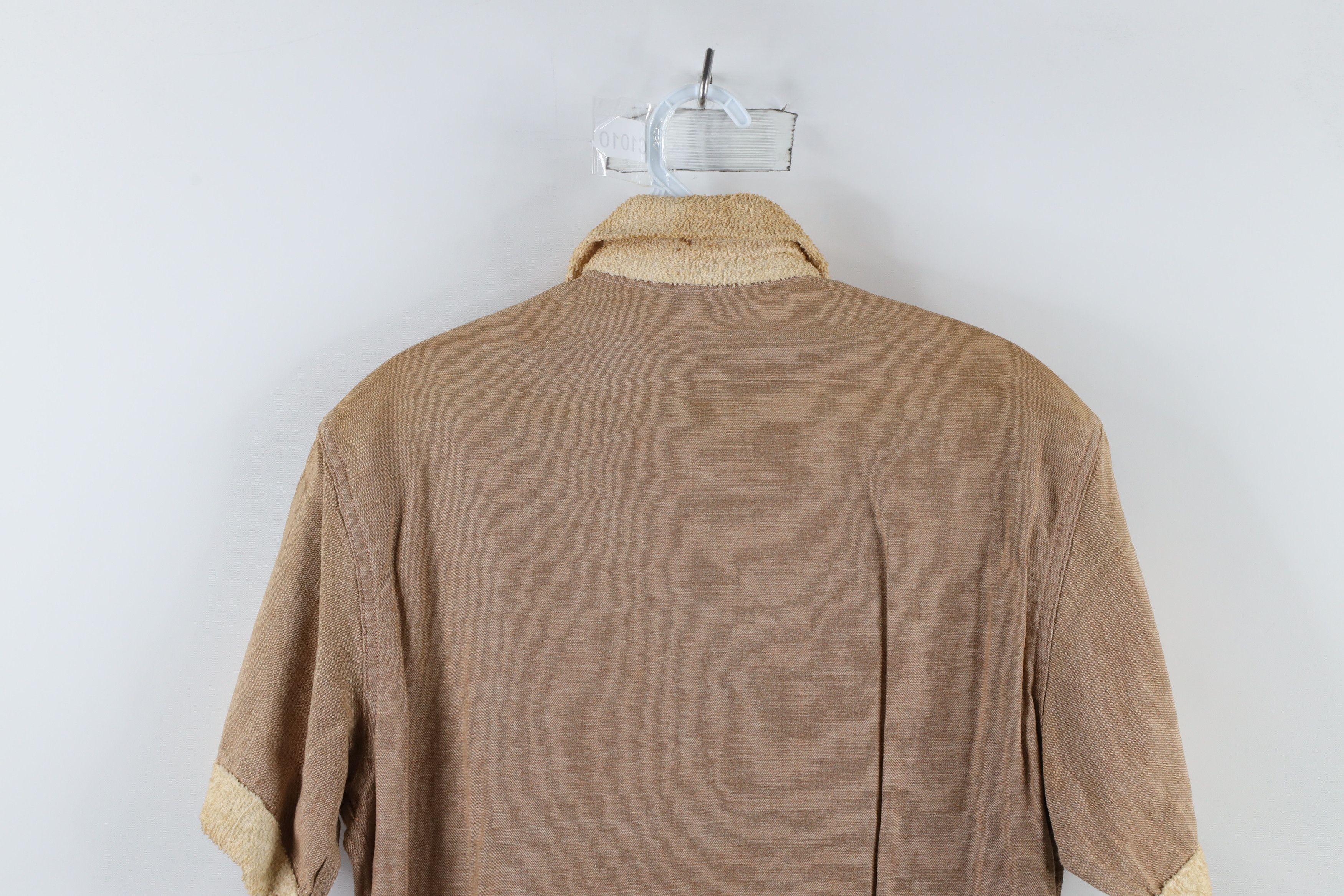 Vintage Vintage 50s 60s McGregor Terry Cloth Chambray Zip Polo USA Size US S / EU 44-46 / 1 - 16 Thumbnail