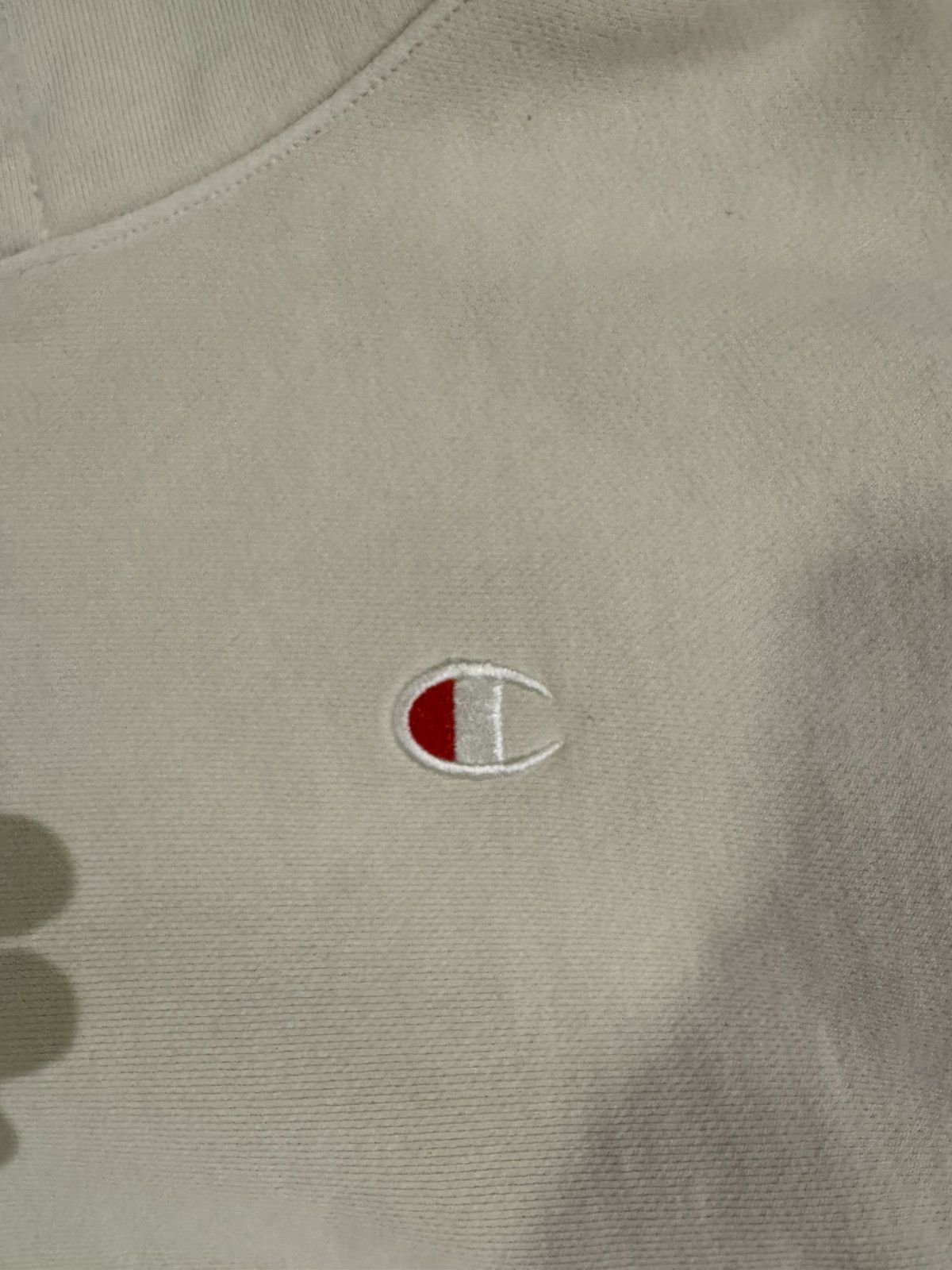 Champion Cream Champion Hoodie Size US M / EU 48-50 / 2 - 2 Thumbnail