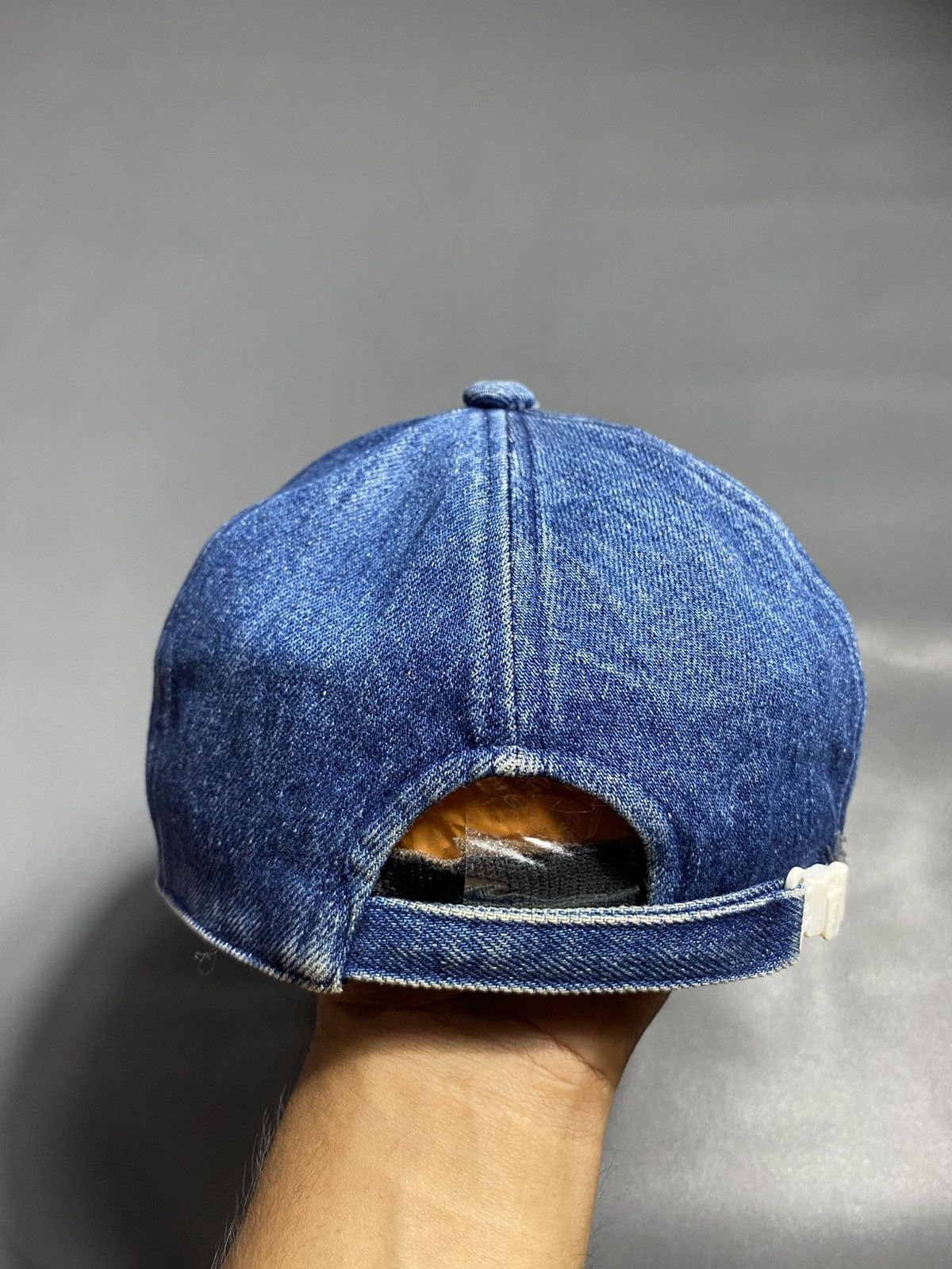 Vintage Vintage DOHC Racing Denim Hat Size ONE SIZE - 5 Thumbnail