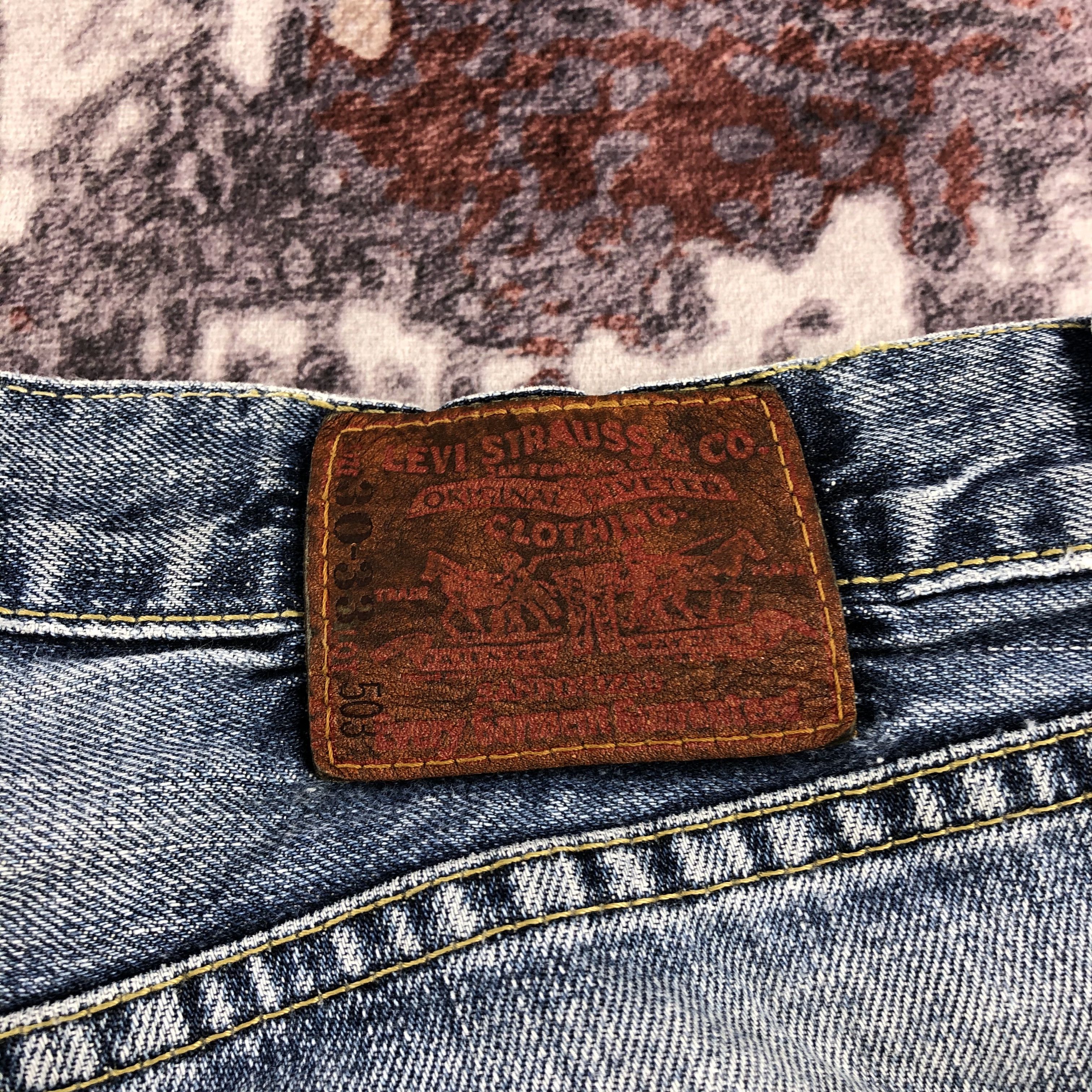 Levi's × Vintage Vintage 90s DIstress Levis 503 Jeans-JM2710 Size US 31 - 5 Thumbnail