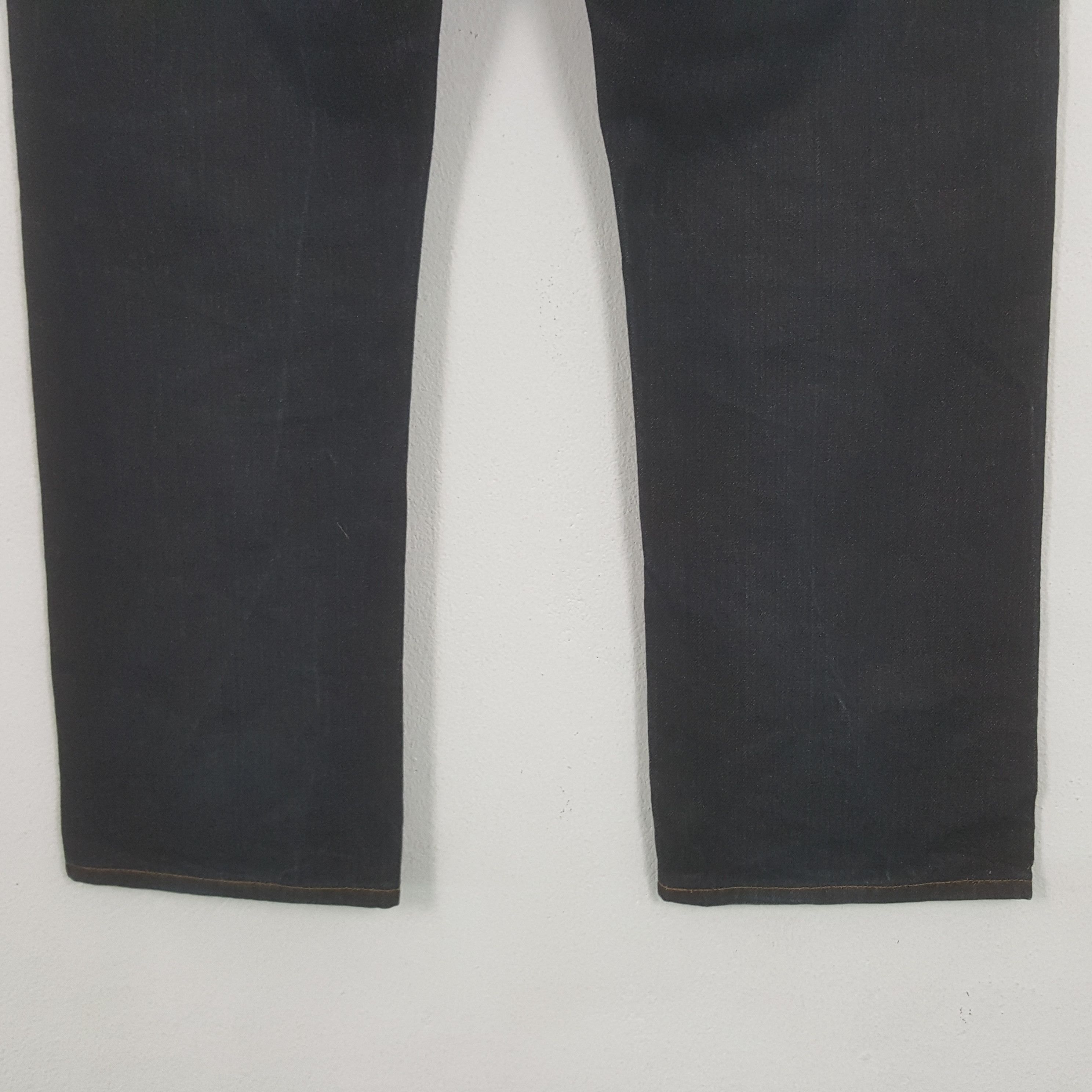 Evisu × Japanese Brand × Vintage Vintage Evisu Japanese Brand Daicock Custom Art Denim Jeans Size US 33 - 6 Thumbnail