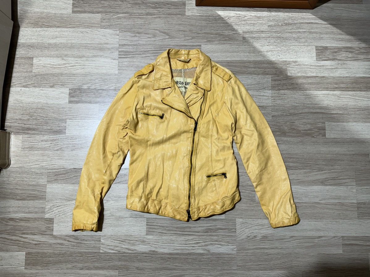Designer × Giorgio Brato Giorgio Brato leather jacket 46 Size L / US 10 / IT 46 - 1 Thumbnail