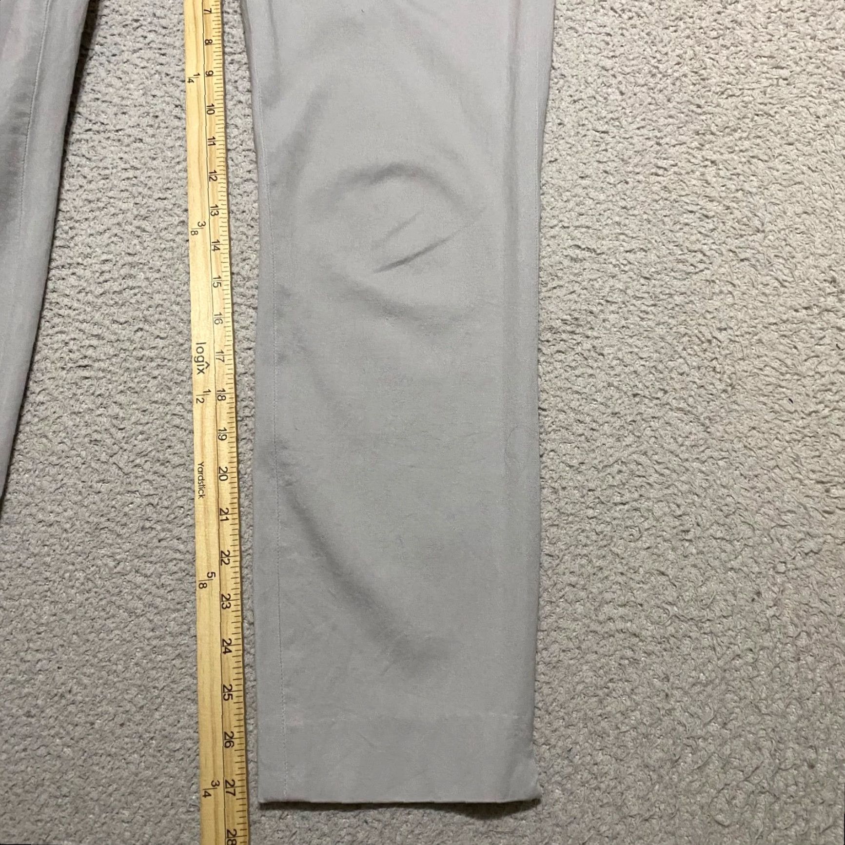J.Crew J. Crew Dress Pants 6 Tall Gray Straight Business Office High Rise Mens Womens Pants Size 29" - 6 Thumbnail