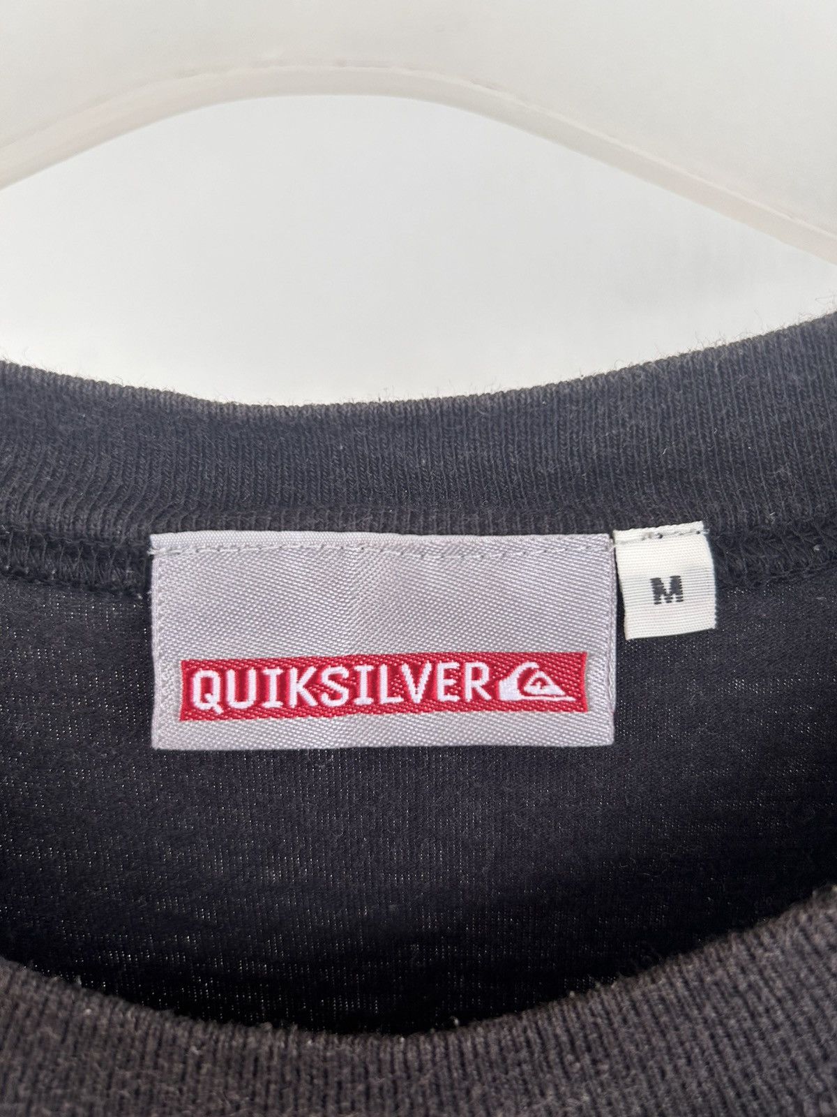 Quiksilver Quiksilver vintage backhit black tee Size US L / EU 52-54 / 3 - 5 Thumbnail