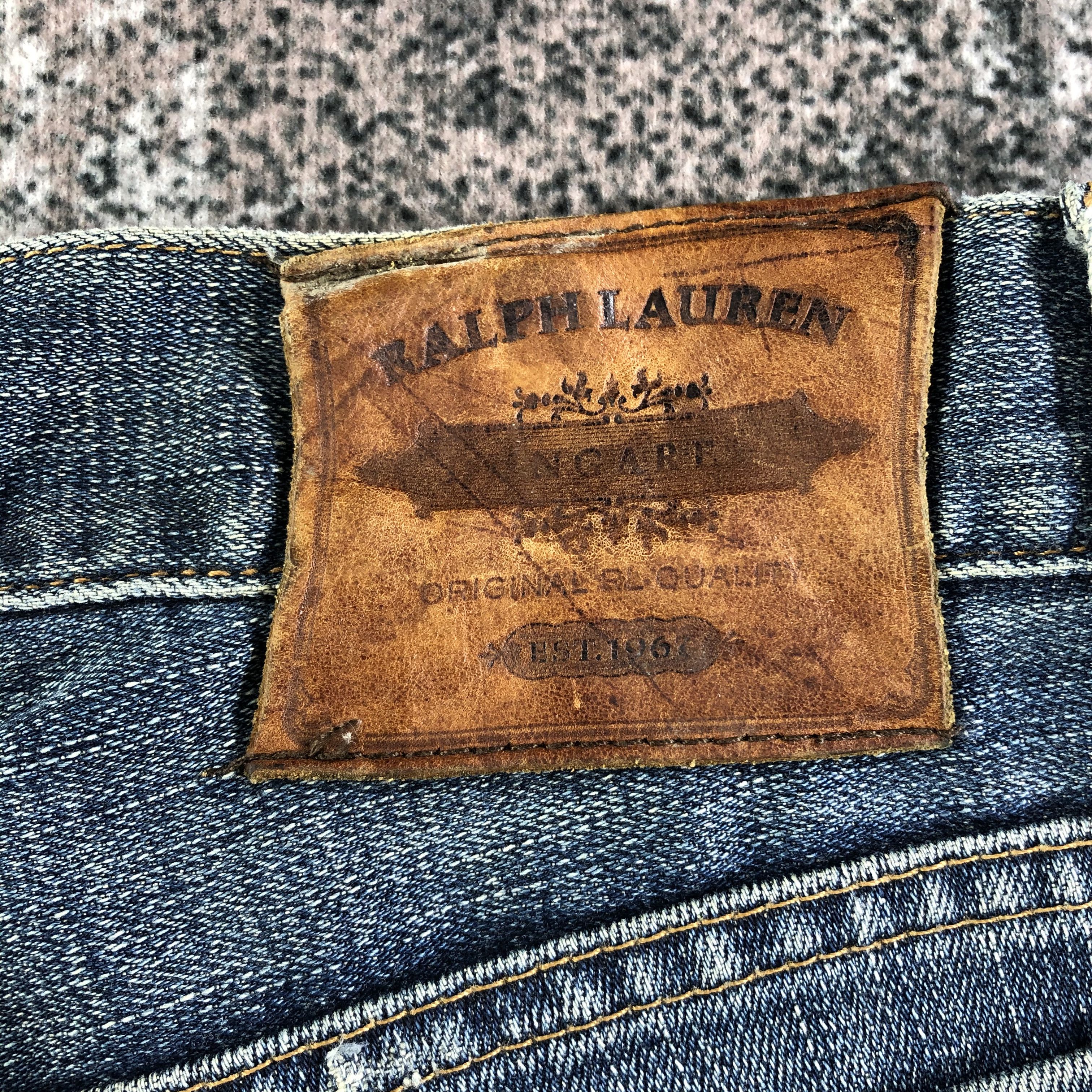 Ralph Lauren Vintage Distressed Ralph Lauren Jeans KJ2233 Size US 27 - 5 Thumbnail