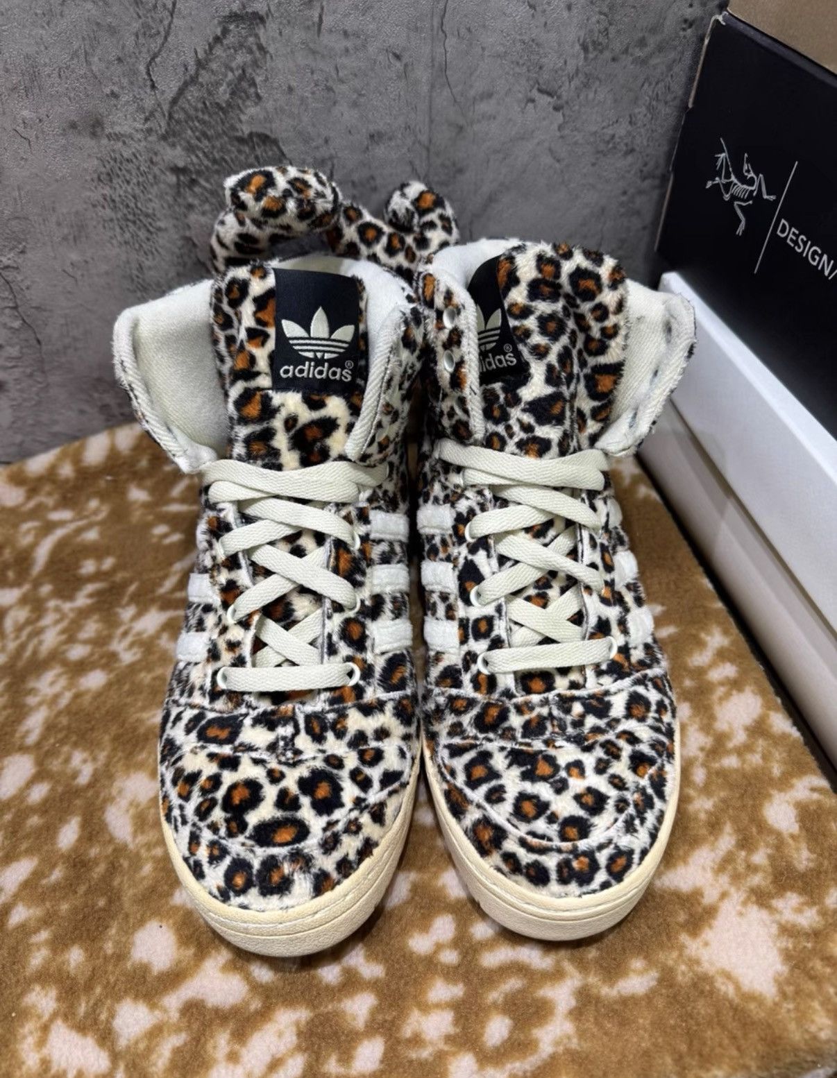 Adidas Adidas x Jeremy Scott Wings Leopard K37 Size US 8 / EU 41 - 3 Thumbnail
