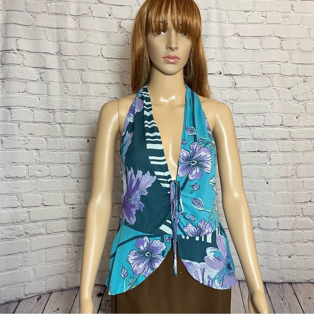 Free People NWT New Free People Hot Tropics Ocean Combo Tank Size L Size L / US 10 / IT 46 - 3 Thumbnail