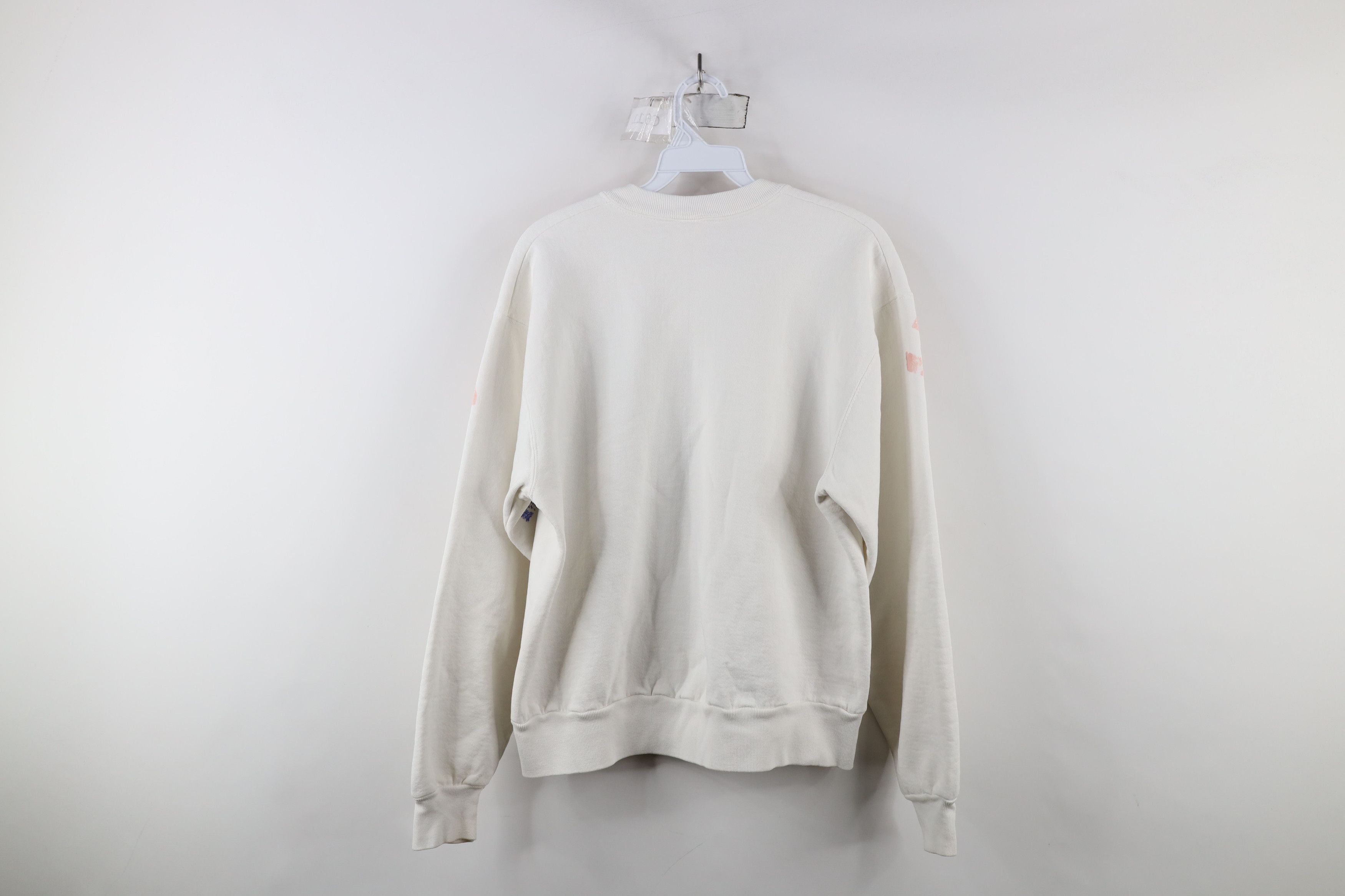 Vintage Vintage 90s Streetwear Workout All Over Print Sweatshirt USA Size L / US 10 / IT 46 - 11 Thumbnail