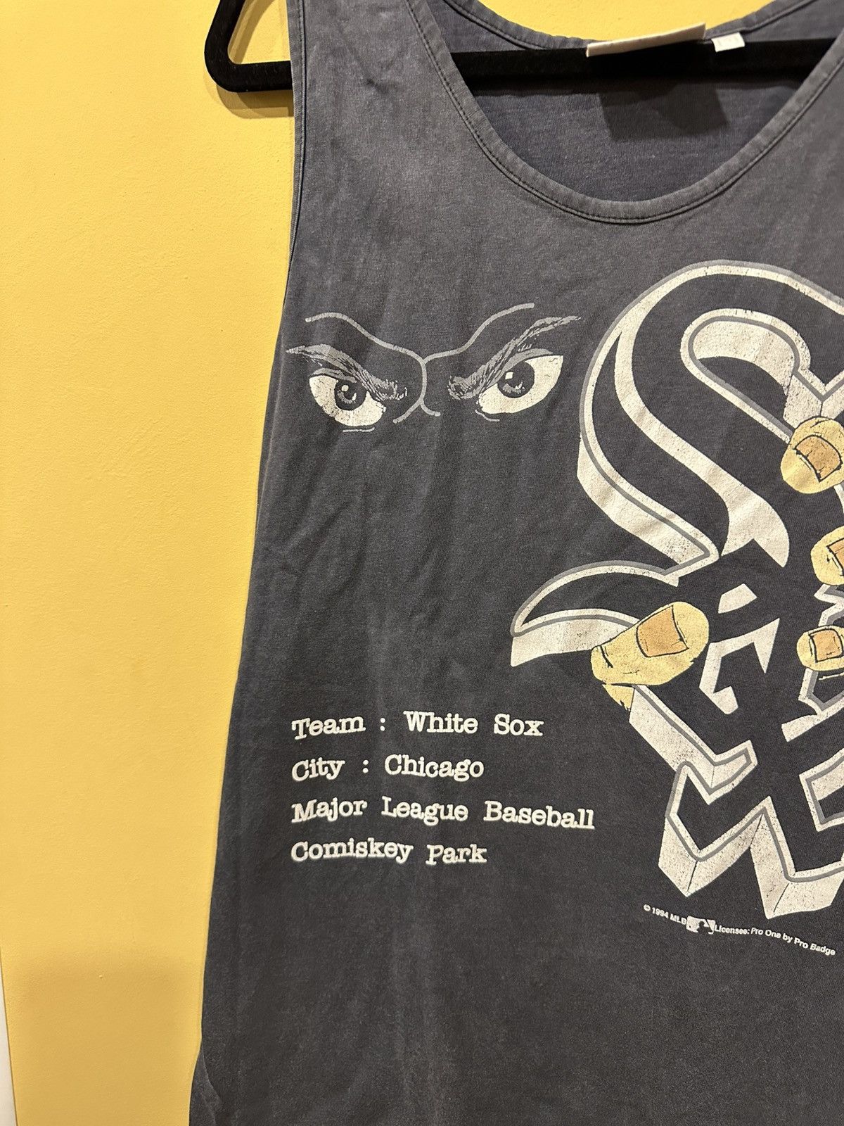 MLB × Vintage VINTAGE 1994 CHICAGO WHITE SOX BASEBALL TANK TOP SHIRT LARGE Size US XL / EU 56 / 4 - 3 Thumbnail
