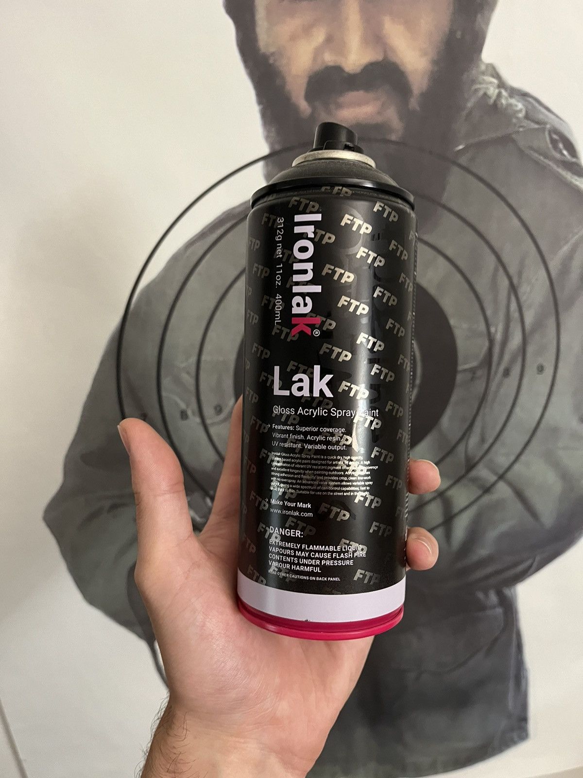 Fuck The Population FTP ironlak spray paint Size ONE SIZE - 2 Thumbnail