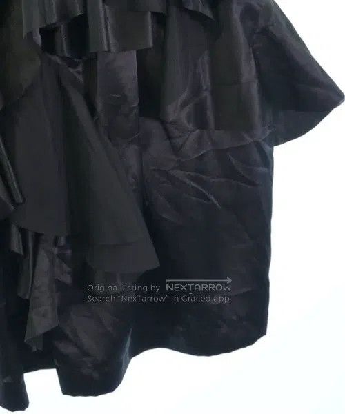 Comme des Garcons Comme des Garcons size S Black Retro Lace Design Skirt Size 24" / US 00 / IT 34 - 6 Thumbnail
