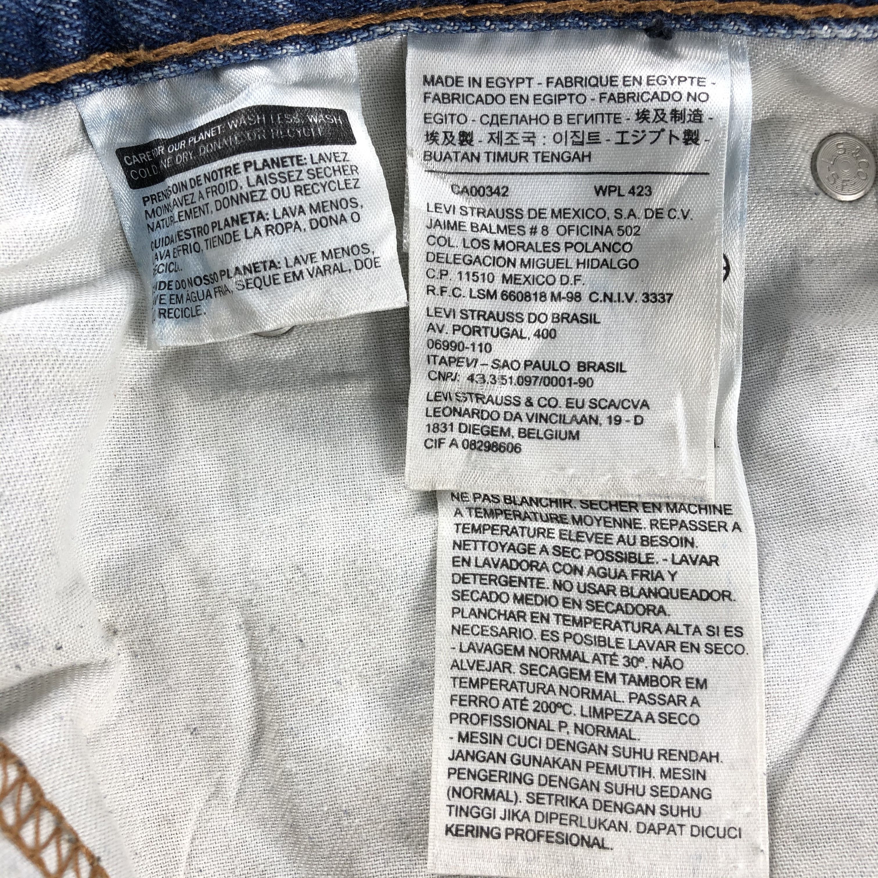 Levi's Vintage Levis 550 Jeans-JM1174 Size US 39 - 10 Thumbnail