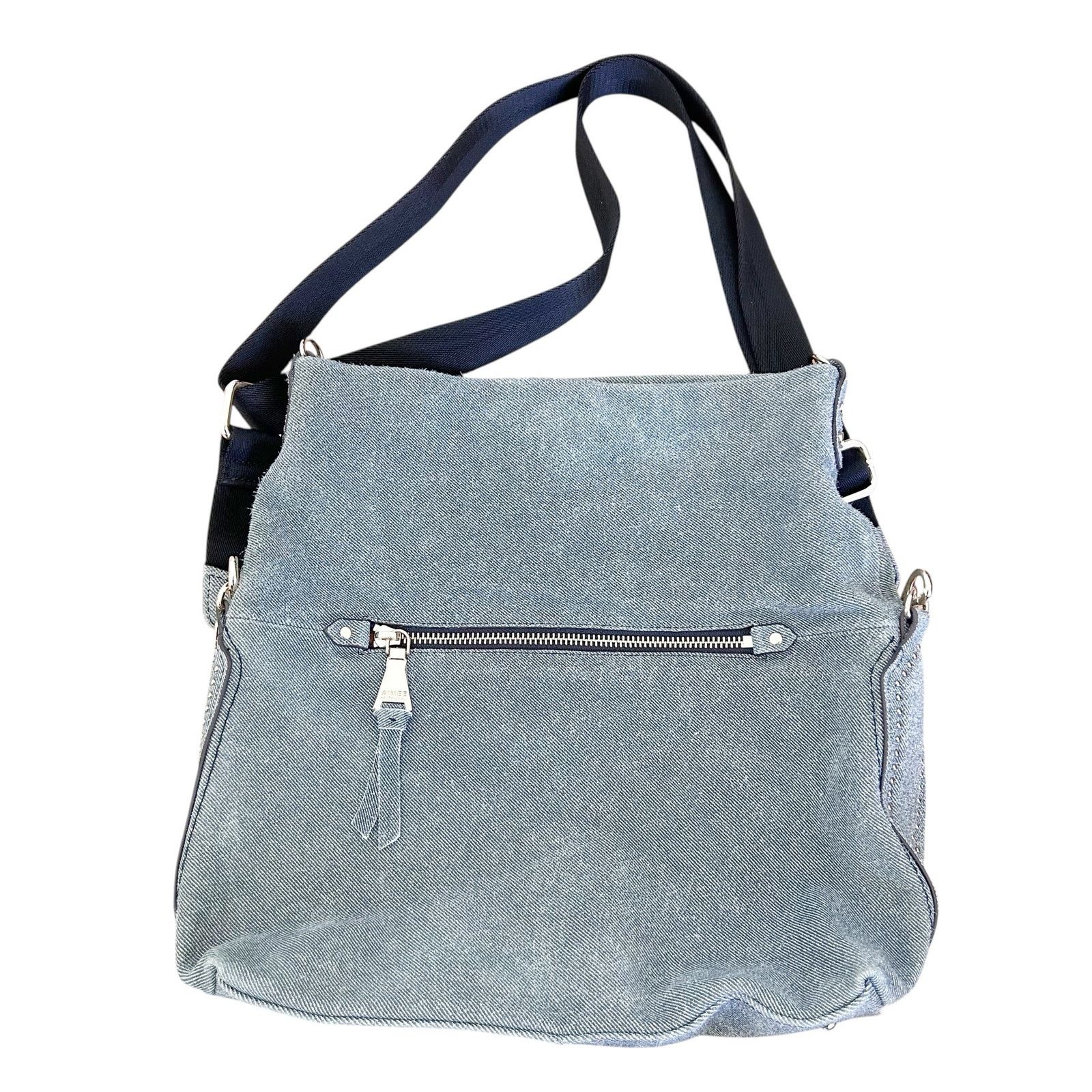 Other Aimee Kestenberg Denim Flap Slouchy Crossbody Size ONE SIZE - 1 Thumbnail