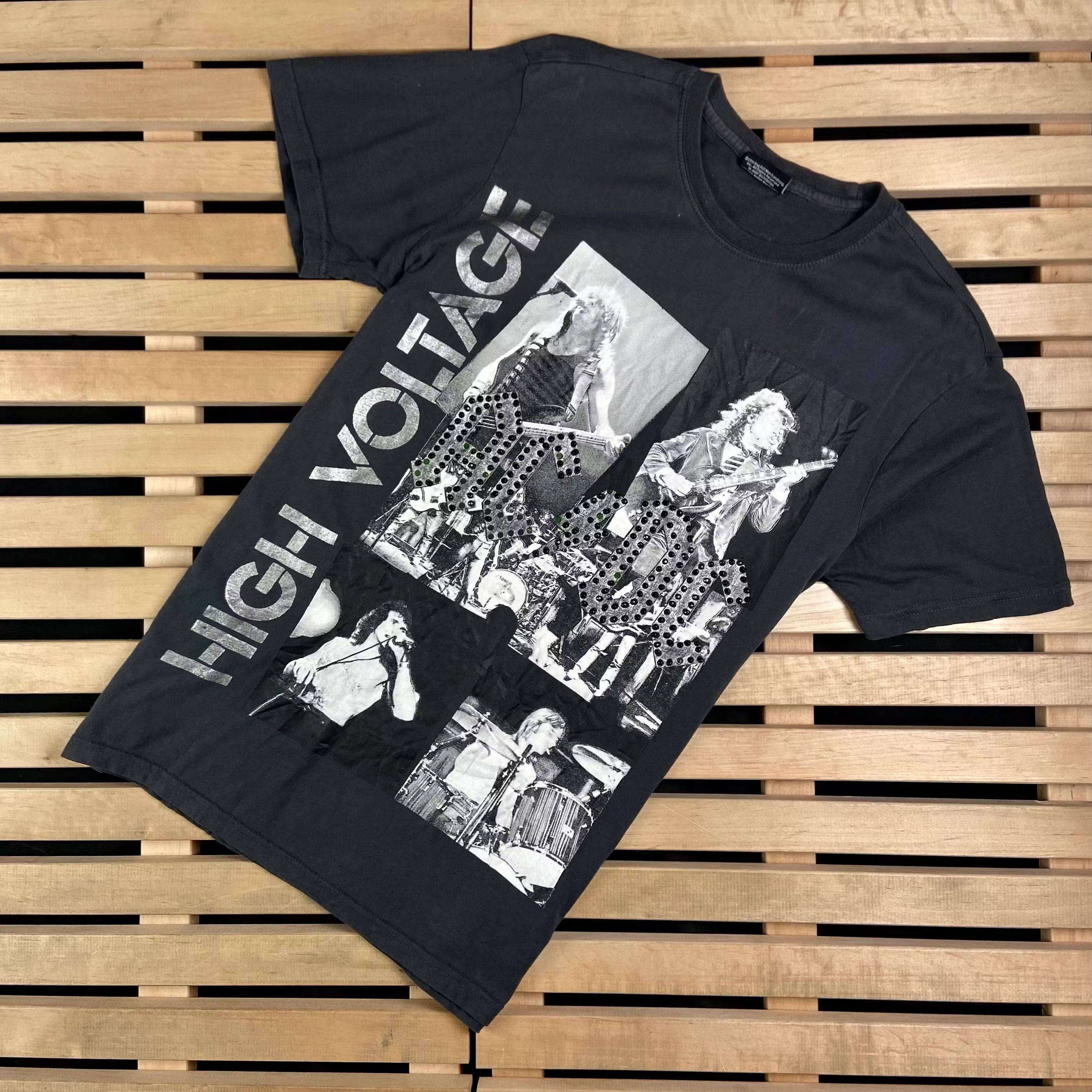 Band Tees × Vintage Mens Vintage T Shirt AC/DC High Voltage Size S Size US S / EU 44-46 / 1 - 1 Thumbnail
